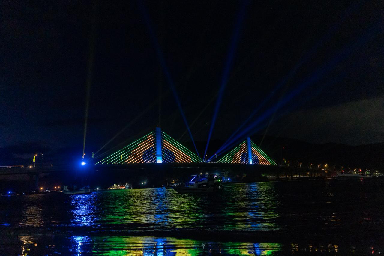 Governador Ratinho Junior inaugura a Ponte de Guaratuba, antigo sonho dos paranaenses