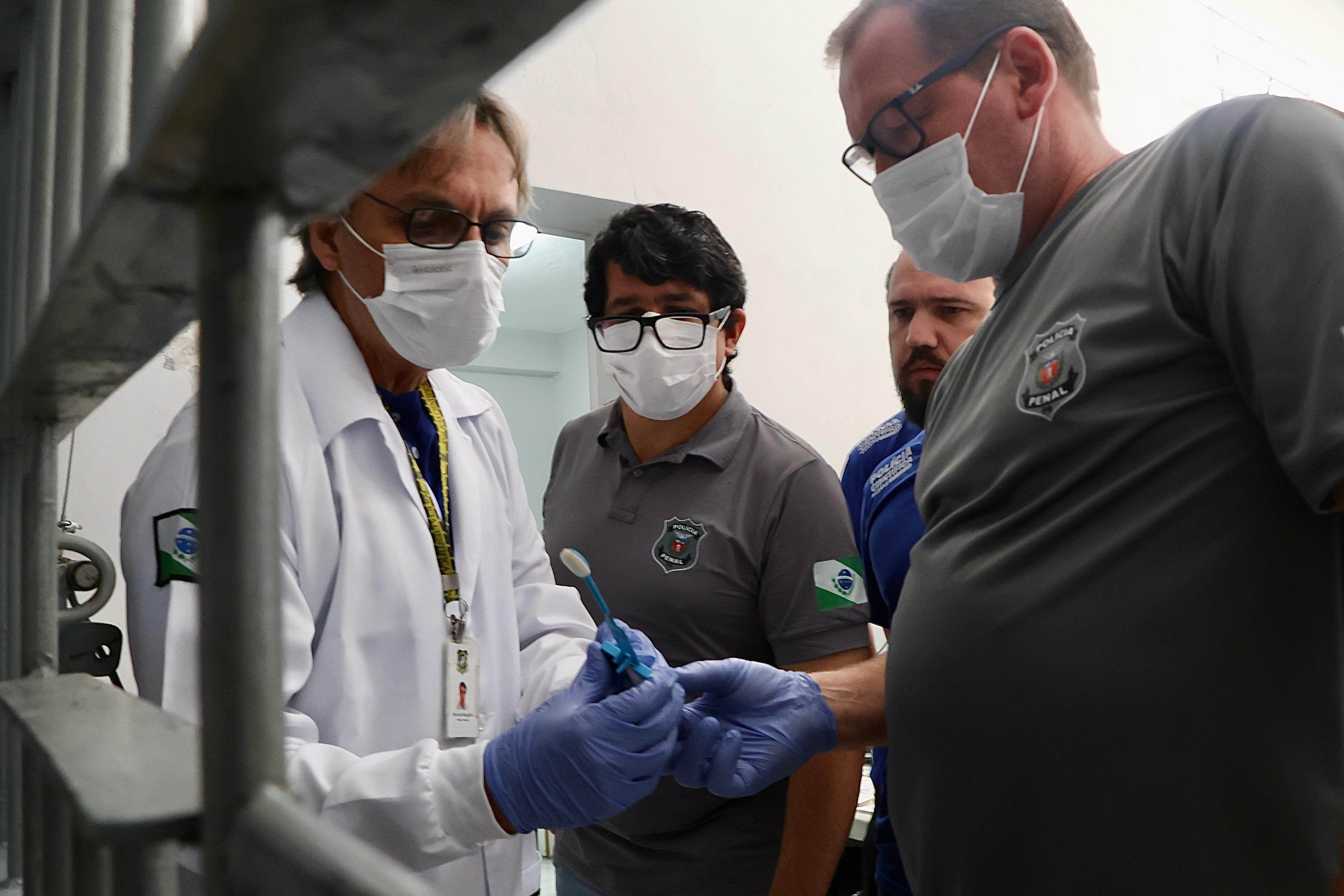 Operação integrada registra mais de 3,4 mil coletas de DNA em unidades penais no Paraná