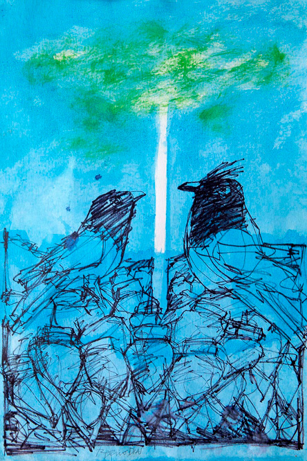 BPP - Capa do livro Quintares (ilustração por Rogério Dias)