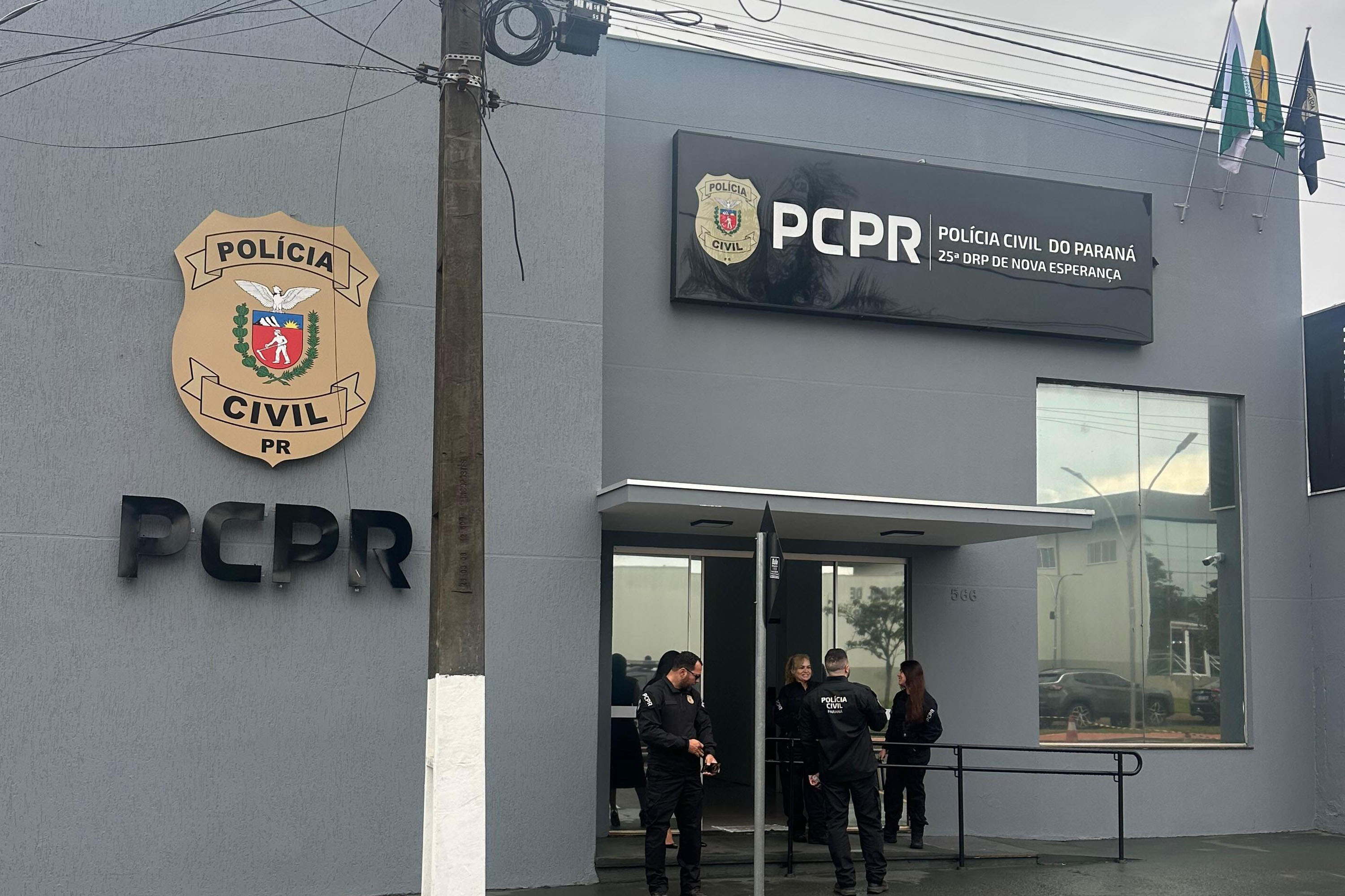PCPR inaugura nova sede da Delegacia de Nova Esperança e reforça atendimento na região Noroeste
