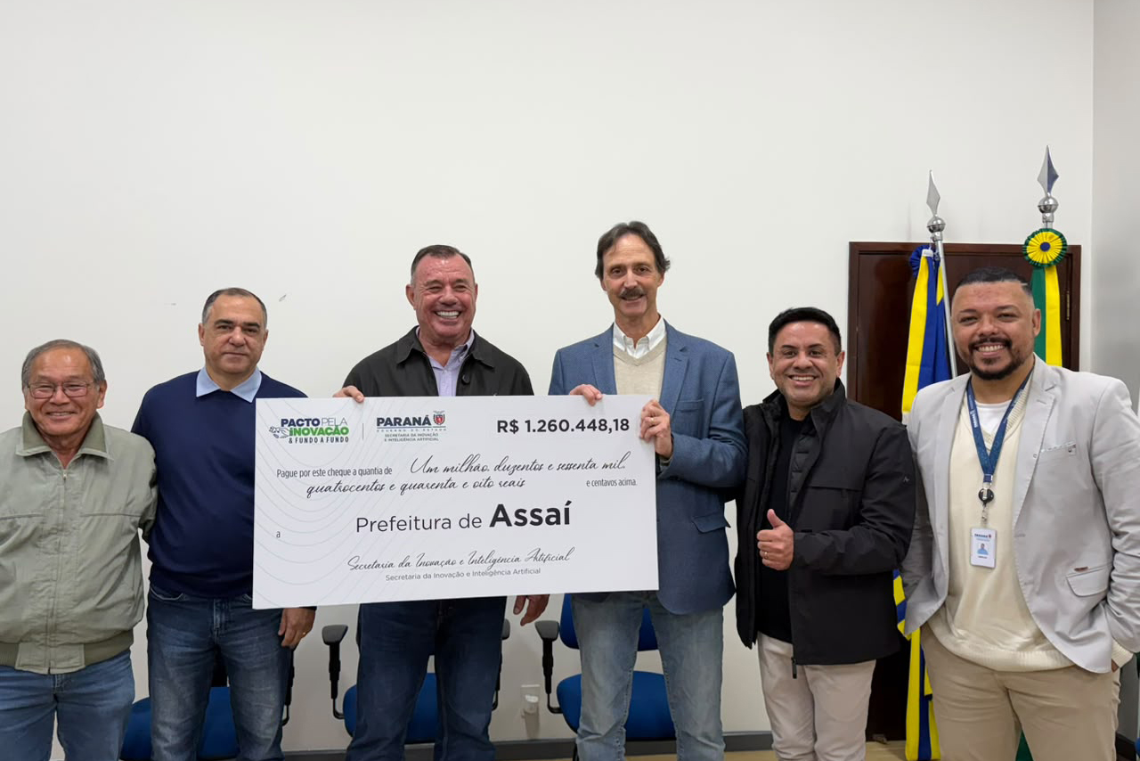 INOVAÇÃO: Uma das sete cidade mais inteligentes do mundo, Assaí recebe investimento de R$1,2 milhões do Estado