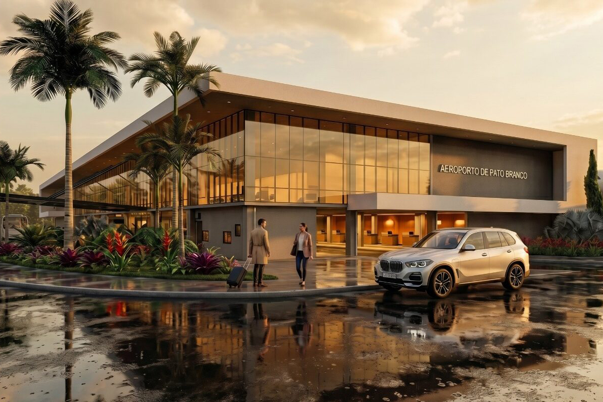 Aeroporto de Pato Branco recebe visita técnica para atualização do Plano Aeroviário Estadual