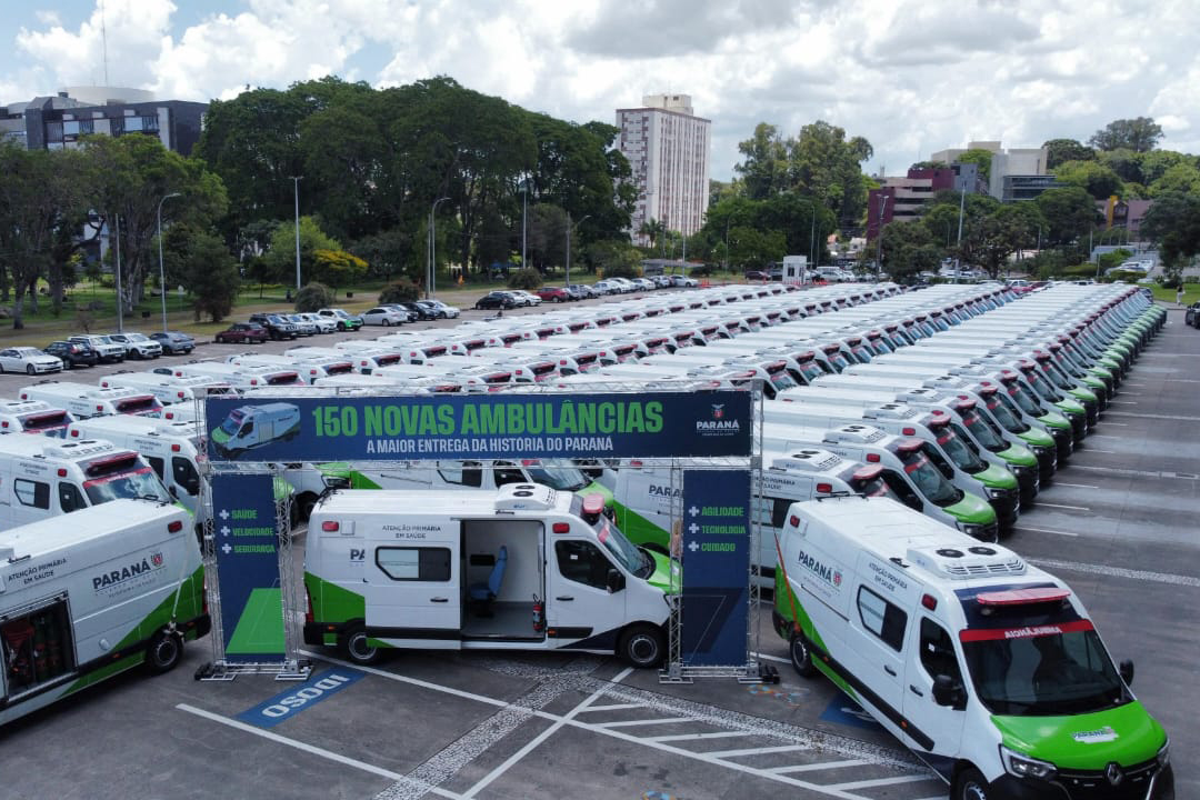​Aumento da frota de ambulâncias com UTI melhora condições de pequenos municípios no Paraná