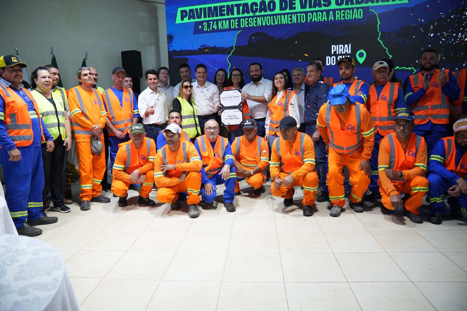 SEIL-PR - Governo do Estado oficializa repasse de R$ 10,6 milhões e autoriza obras de infraestrutura e turismo em Piraí do Sul