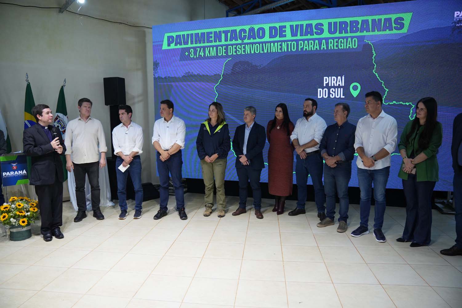 SEIL-PR - Governo do Estado oficializa repasse de R$ 10,6 milhões e autoriza obras de infraestrutura e turismo em Piraí do Sul