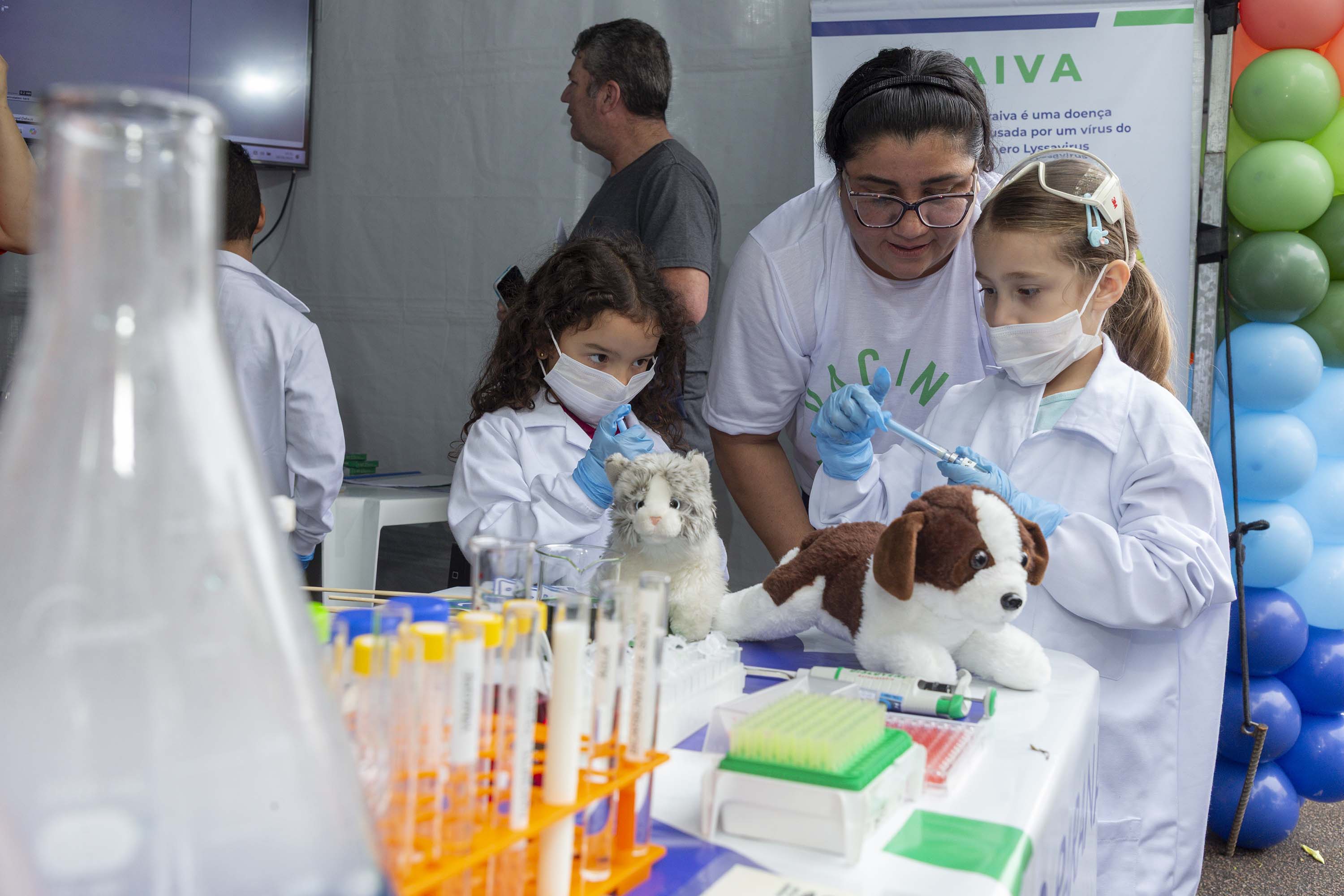 Parque Tecnológico da Saúde realiza evento com vacinação, ciência e atividades gratuitas para toda família
