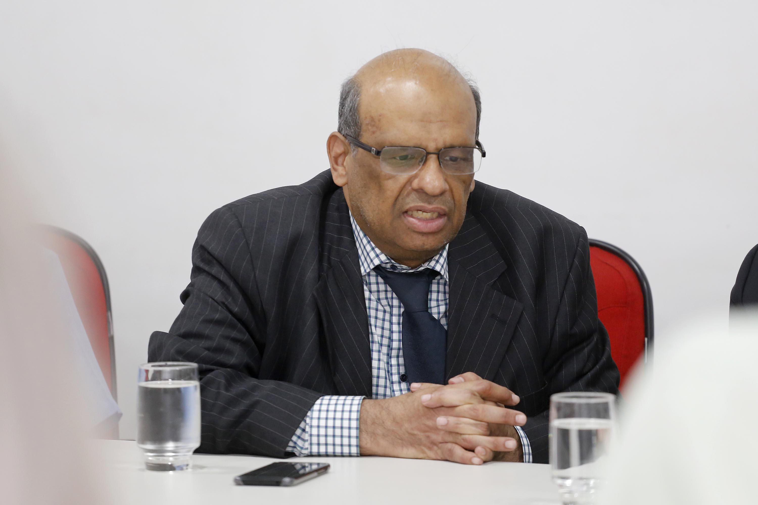 Posse do Conselho de Administração do Serviço Social Autônomo Paranacidade. Tomaram posse os secretários João Carlos Ortega, secretário do Desenvolvimento Urbano; René de Oliveira Garcia Júnior (foto), secretário da Fazenda e Valdemar Bernardo Jorge, secretário do Planejamento. ? Curitiba, 02/01/2019 - Foto: Arnaldo Alves/ANPr