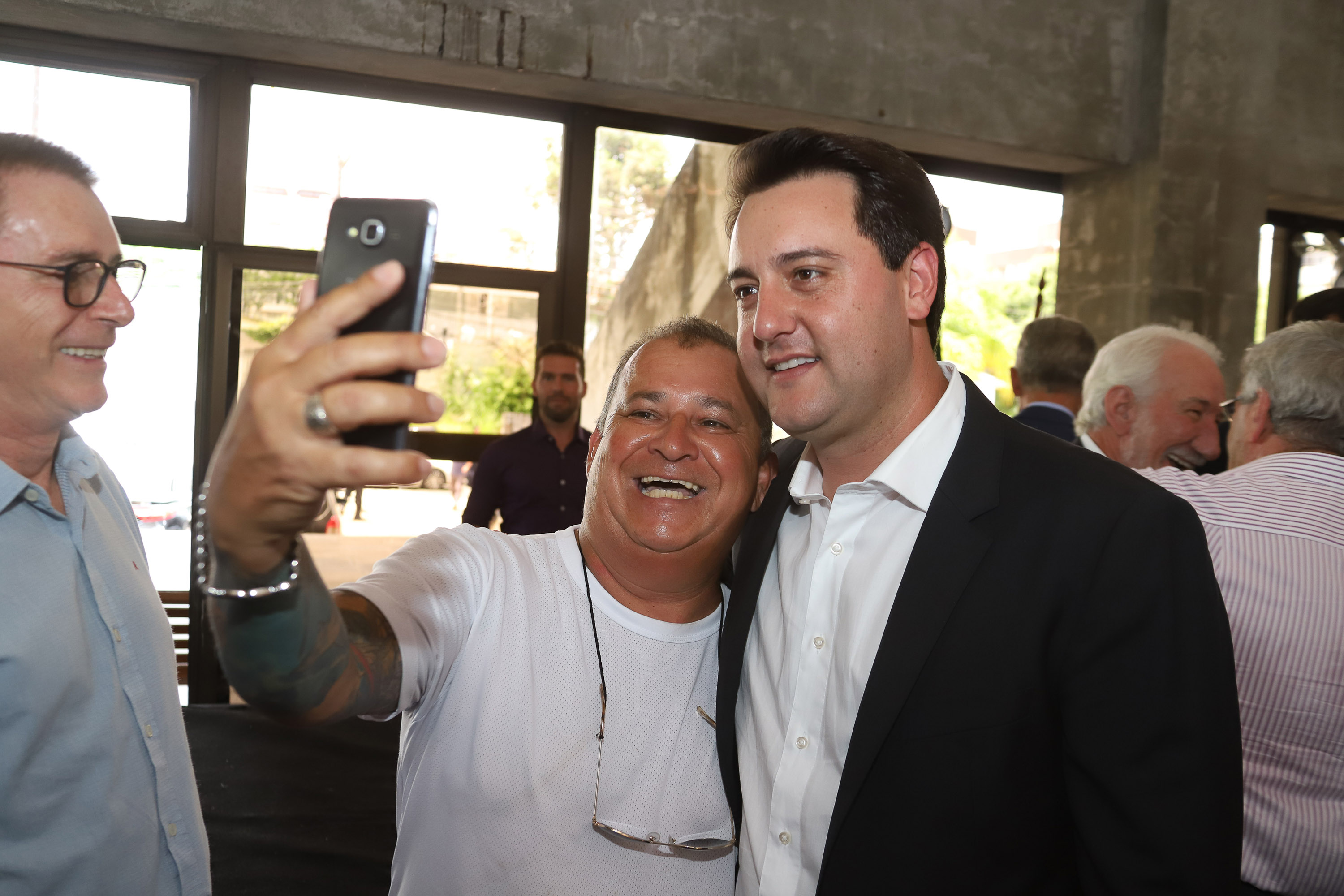 Governador Carlos Massa Ratinho Junior participa da posse do secretário da Agricultura e Abastecimento, Norberto Ortigara. - Curitiba, 03/01/2018 - Foto: Rodrigo Félix Leal