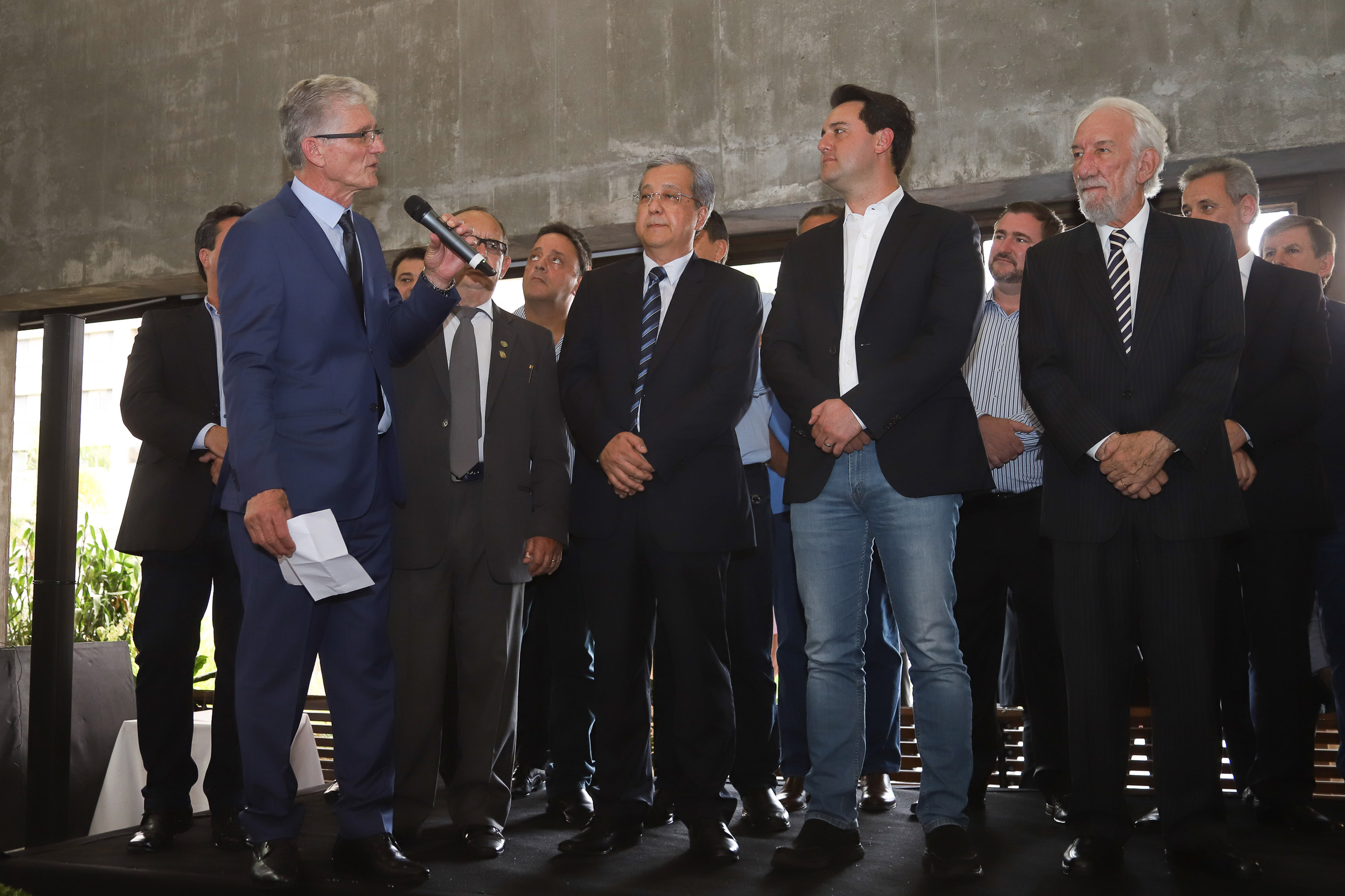 Governador Carlos Massa Ratinho Junior participa da posse do secretário da Agricultura e Abastecimento, Norberto Ortigara. - Curitiba, 03/01/2018 - Foto: Rodrigo Félix Leal