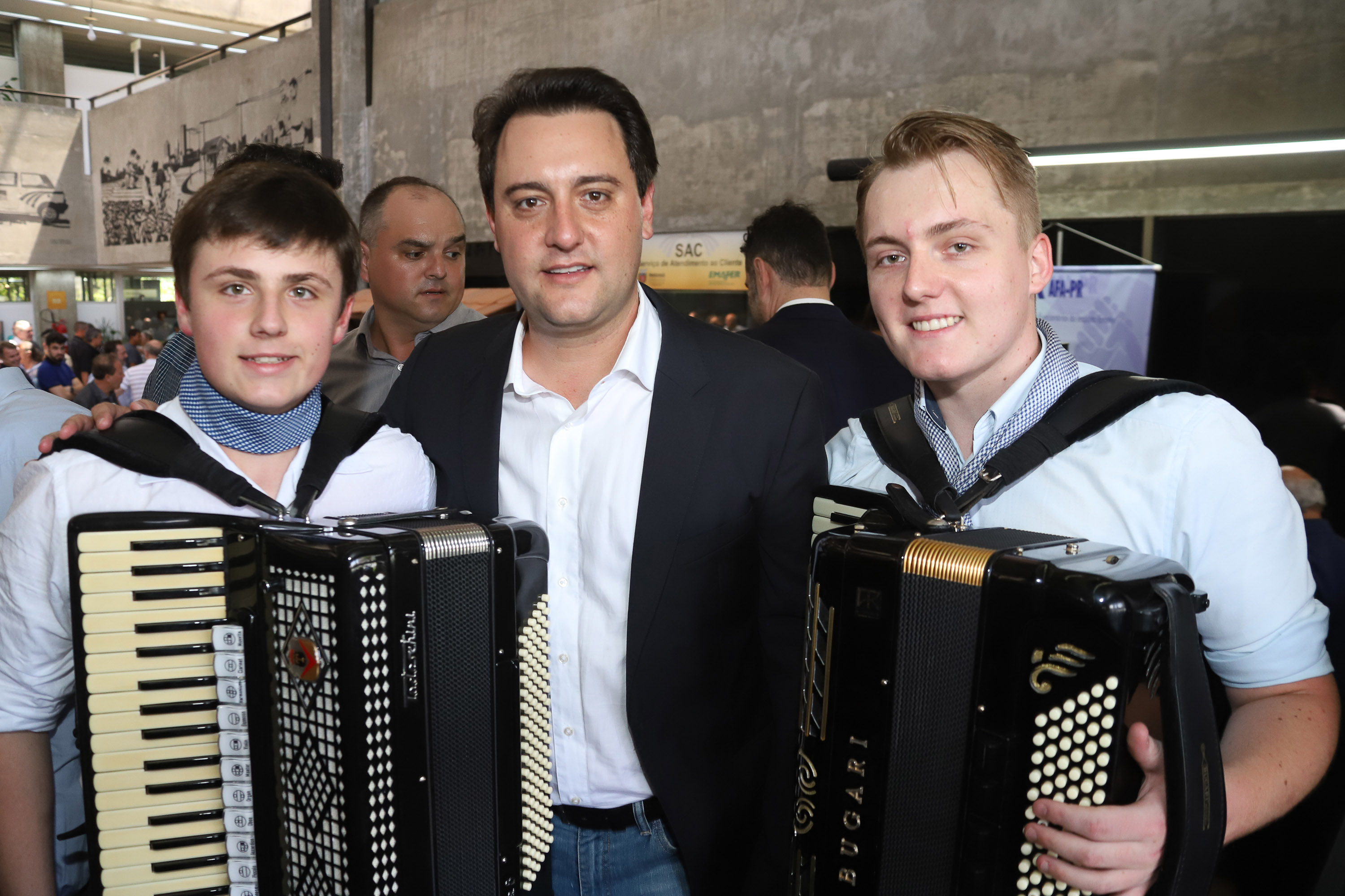 Governador Carlos Massa Ratinho Junior participa da posse do secretário da Agricultura e Abastecimento, Norberto Ortigara. - Curitiba, 03/01/2018 - Foto: Rodrigo Félix Leal
