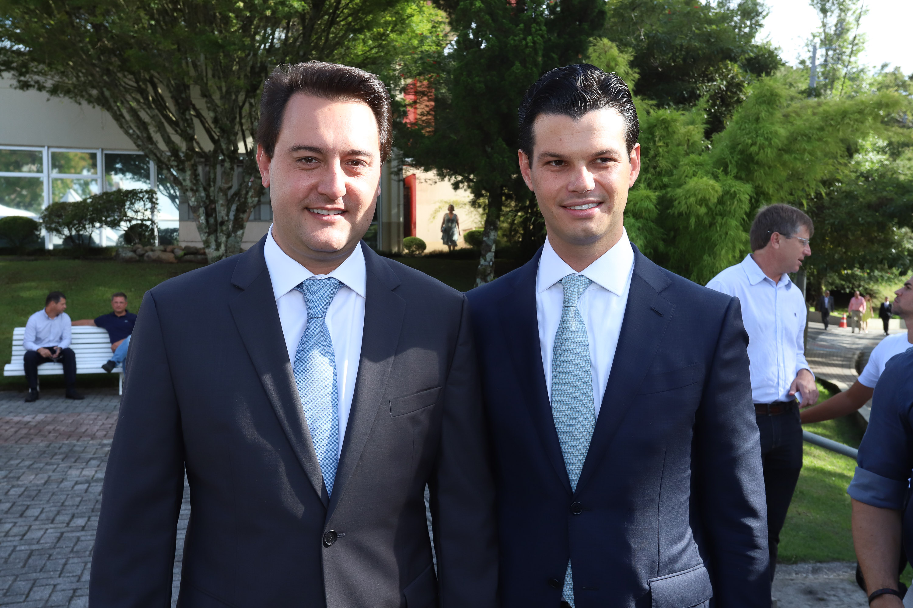 Governador Carlos Massa Ratinho Junior participa da solenidade de posse do presidente da Copel, Daniel Pimentel Slaviero. - Curitiba, 16/01/2019 - Foto: Rodrigo Félix Leal