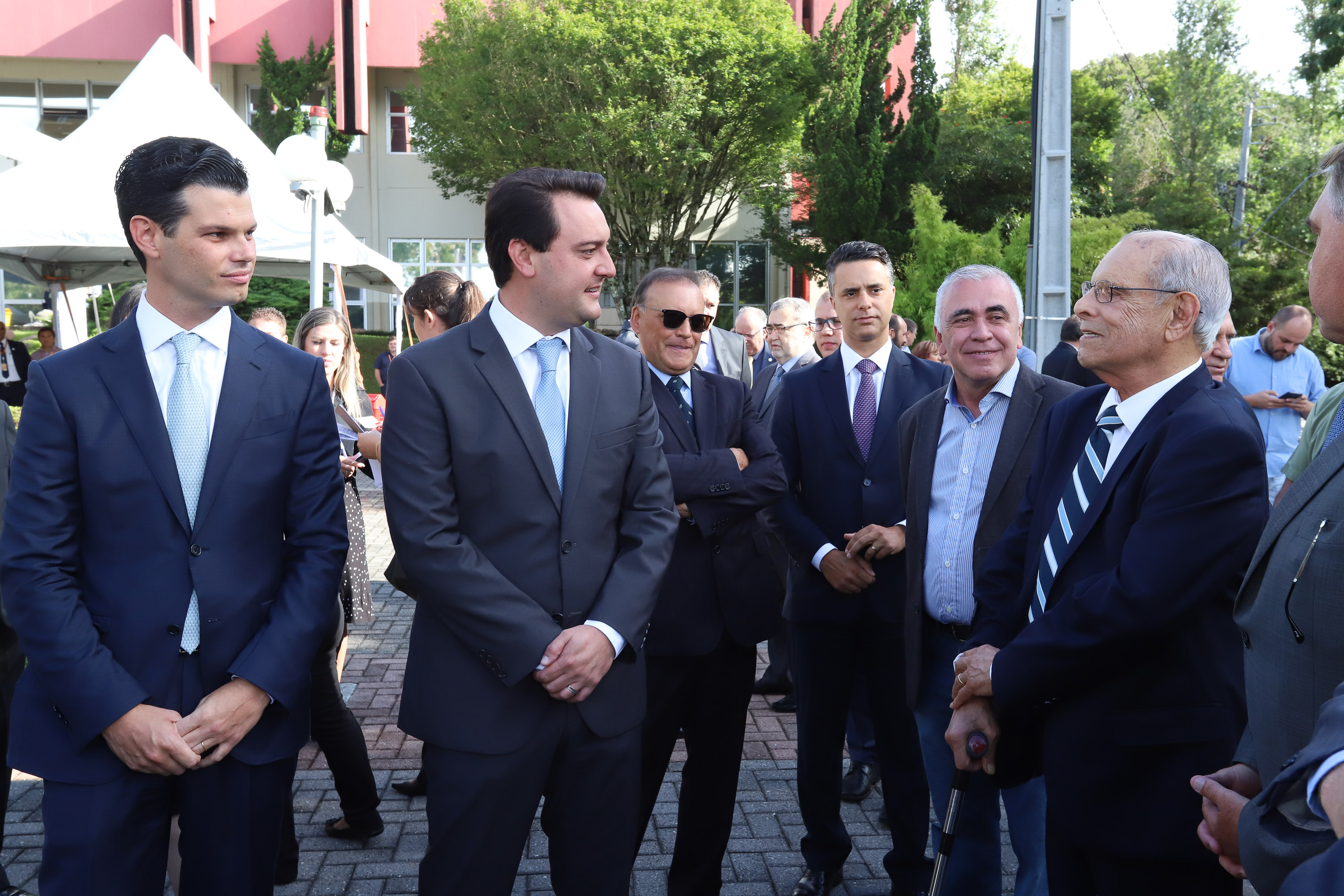 Governador Carlos Massa Ratinho Junior participa da solenidade de posse do presidente da Copel, Daniel Pimentel Slaviero. - Curitiba, 16/01/2019 - Foto: Rodrigo Félix Leal