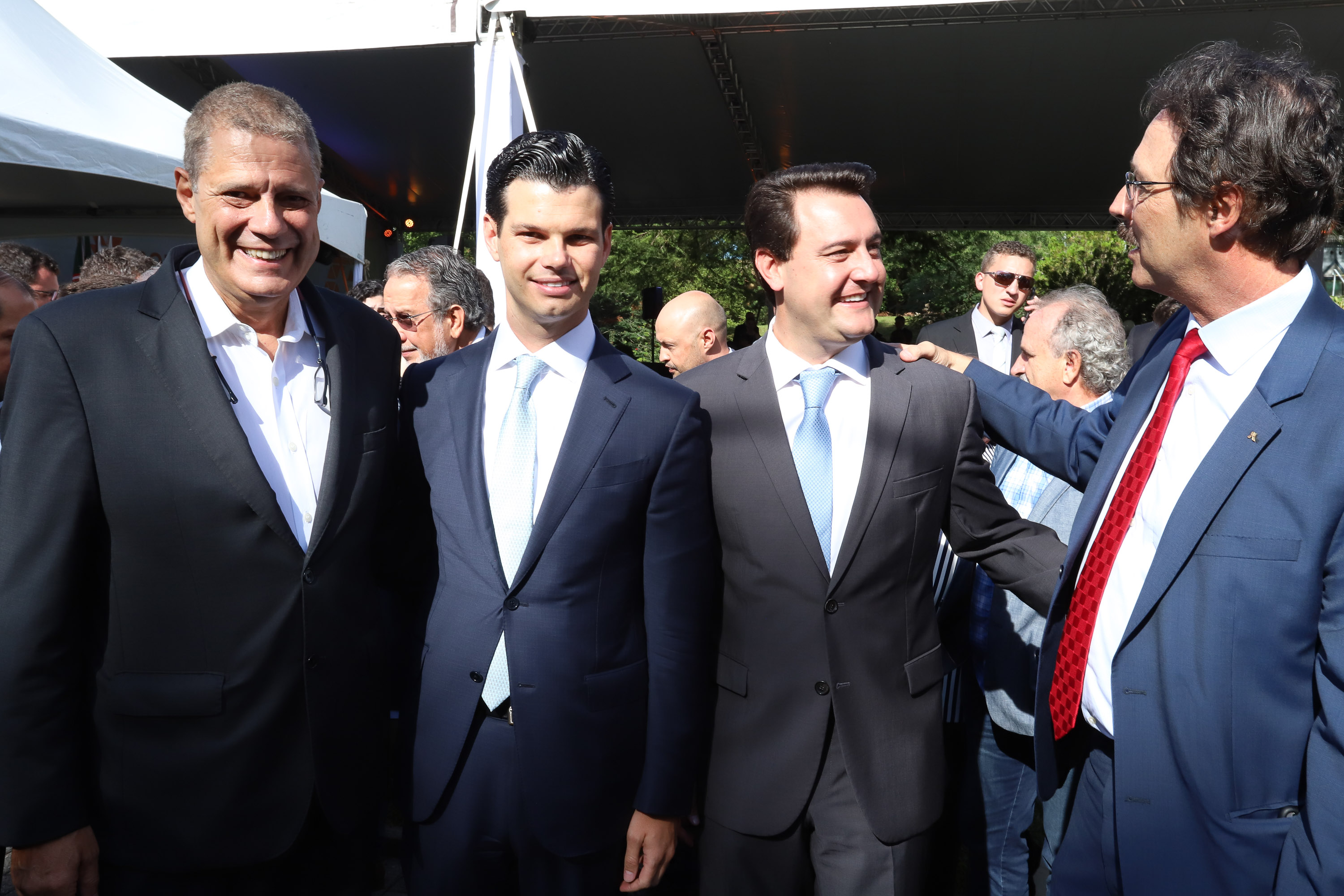 Governador Carlos Massa Ratinho Junior participa da solenidade de posse do presidente da Copel, Daniel Pimentel Slaviero. - Curitiba, 16/01/2019 - Foto: Rodrigo Félix Leal
