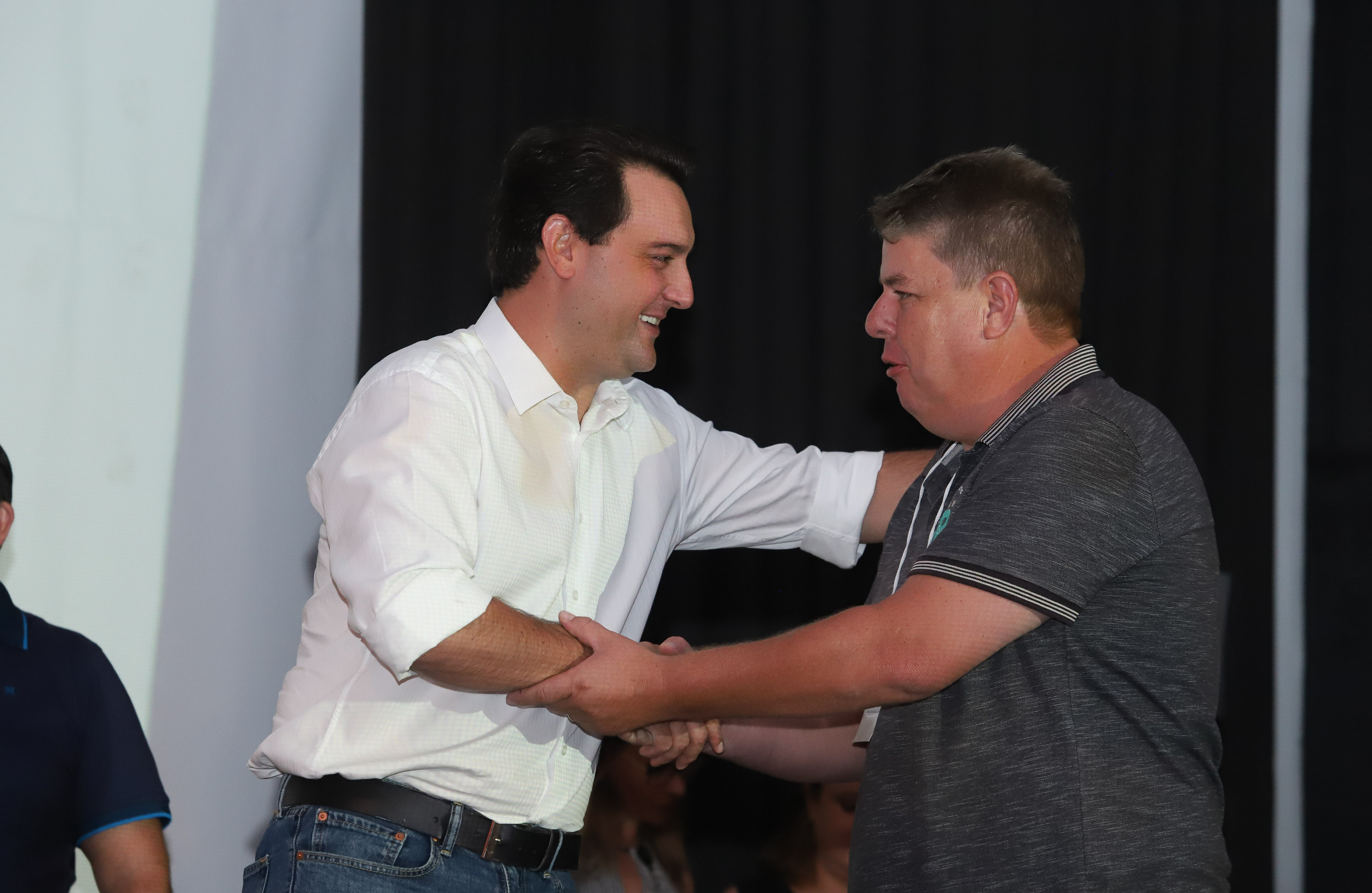 Governador Carlos Massa Ratinho Junior participa do Seminário Aprendizagem em Foco ? 2019. O evento é organizado pela Secretaria de Estado da Educação e direcionado aos diretores das 2,1 mil escolas estaduais, chefes dos Núcleos Regionais de Educação e coordenadores pedagógicos das regionais. O seminário acontece no Centro de Capacitação de Faxinal do Céu, no município de Pinhão (Centro-Sul). - Faxinal do Céu, Pinhão, 22/01/2019 - Foto: Rodrigo Félix Leal