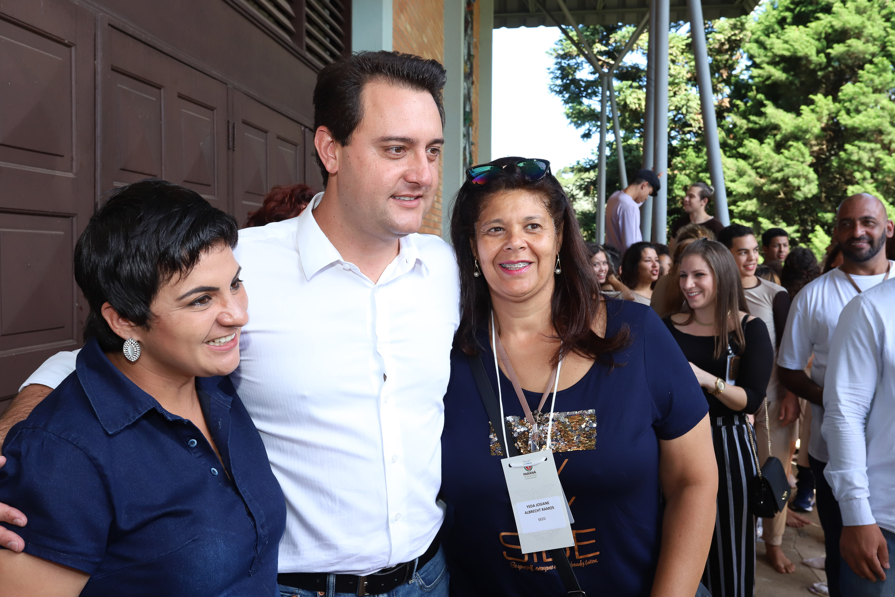 Governador Carlos Massa Ratinho Junior participa do Seminário Aprendizagem em Foco ? 2019. O evento é organizado pela Secretaria de Estado da Educação e direcionado aos diretores das 2,1 mil escolas estaduais, chefes dos Núcleos Regionais de Educação e coordenadores pedagógicos das regionais. O seminário acontece no Centro de Capacitação de Faxinal do Céu, no município de Pinhão (Centro-Sul). - Faxinal do Céu, Pinhão, 22/01/2019 - Foto: Rodrigo Félix Leal