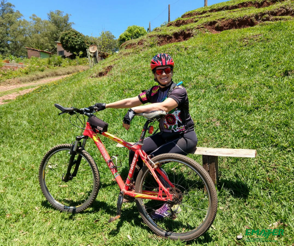 Além das conhecidas caminhadas internacionais da natureza, o Instituto Paranaense deAssistência Técnica e Extensão Rural (Emater-PR), em parceria com o Instituto AndaBrasil, também coordena no Paraná as pedaladas da natureza. Na foto, imagem do percurso natureza e produção rural em Ribeirão Claro - Foto: Marina P P Lima /Emater