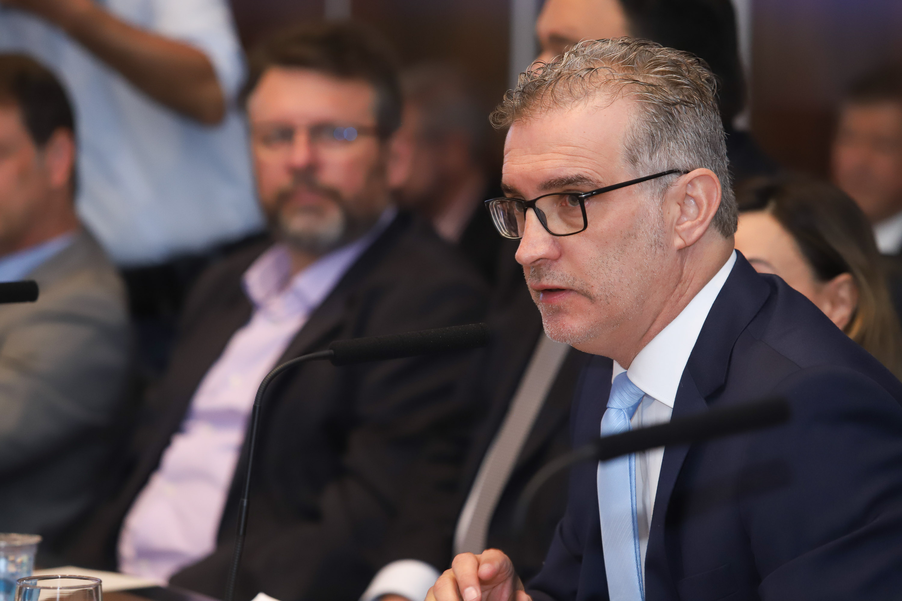 O secretário de Estado da Comunicação e da Cultura, Hudson José, explicou que a pasta vai usar sua estrutura para fomentar o desenvolvimento econômico do Paraná e promover o Estado, e o setor turístico faz parte dessa estratégia. Curitiba,29/01/2019 - Foto: Rodrigo Felix Leal/ANPr