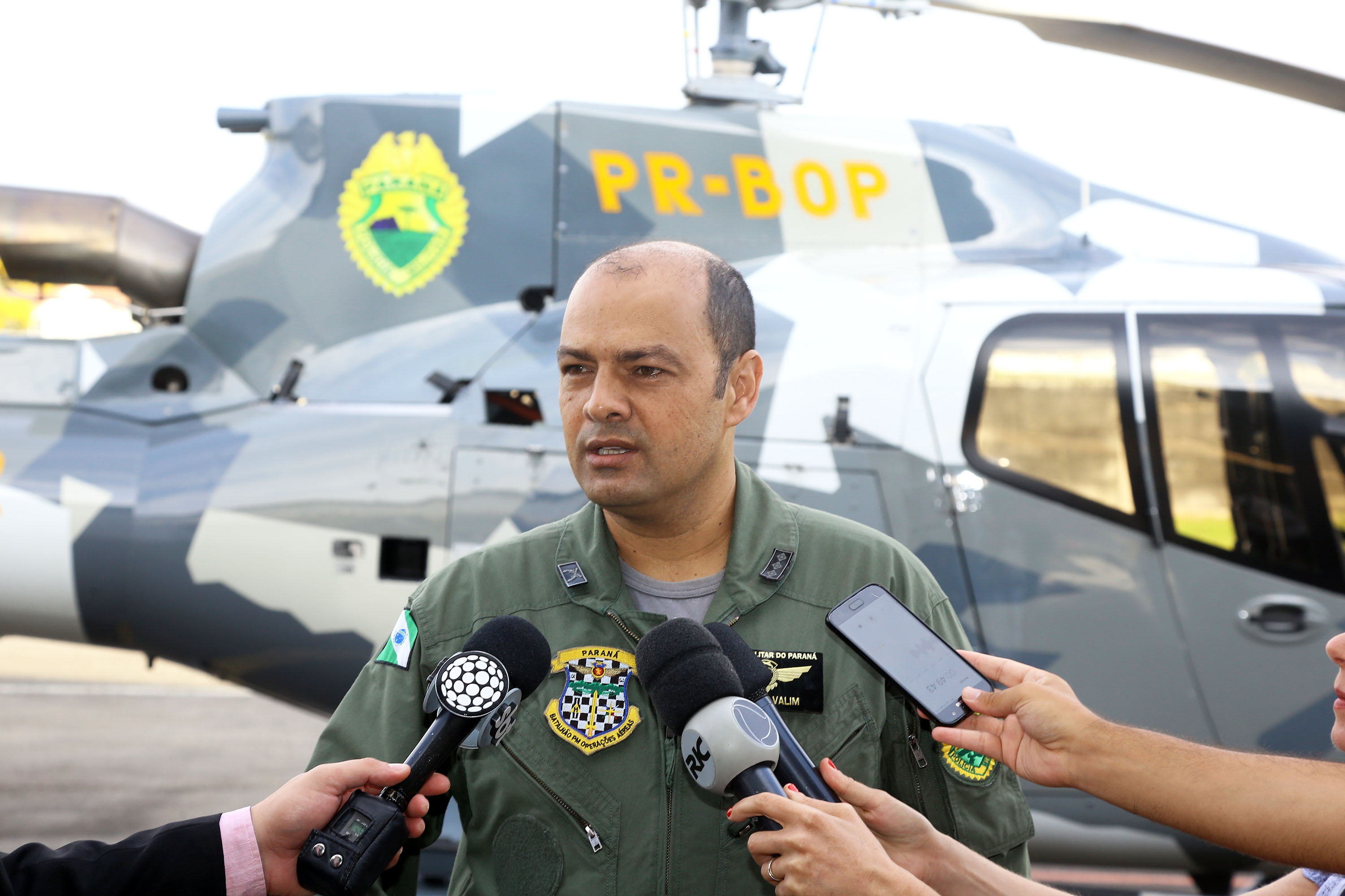 O Governo do Paraná enviou uma equipe aérea para Brumadinho (MG) com o objetivo de auxiliar nas buscas pelas vítimas do rompimento da barragem ocorrida na sexta-feira (25/01)