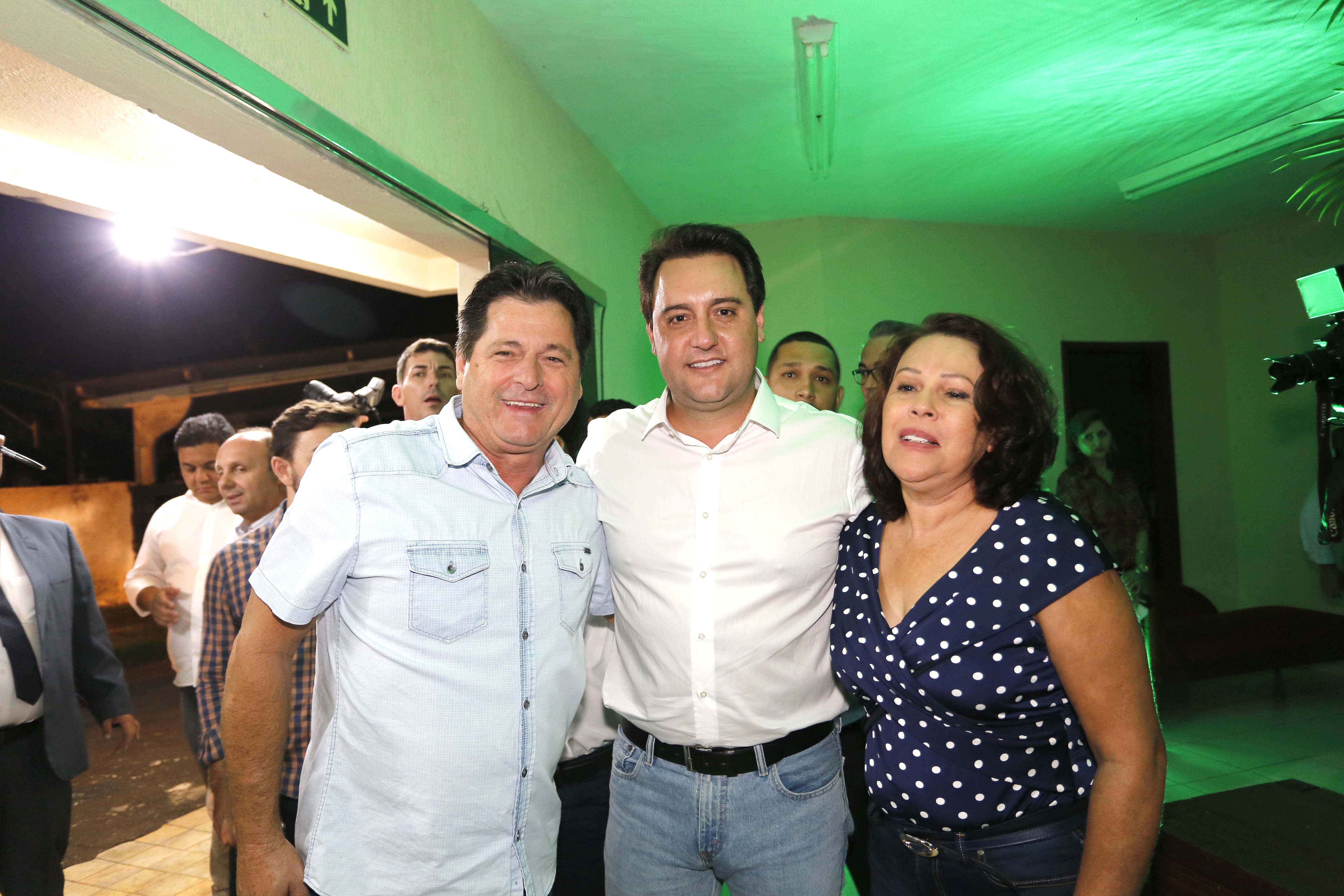 O governador Carlos Massa Ratinho Junior, participa do lançamento da 45ª Exposição Agropecuária, Industrial e Comercial de Umuarama. Presentes no evento: prefeito de Umuarama, Celso Luiz Pozzobom; presidente da Sociedade Rural, Milton Gaiari; secretário do Meio Ambiente, Márcio Nunes; secretário da Infraestrutura e Logística, Sandro Alex, deputados e demais autoridades - Umuarama, 05/02/2019 - Foto: Arnaldo Alves/ANPr