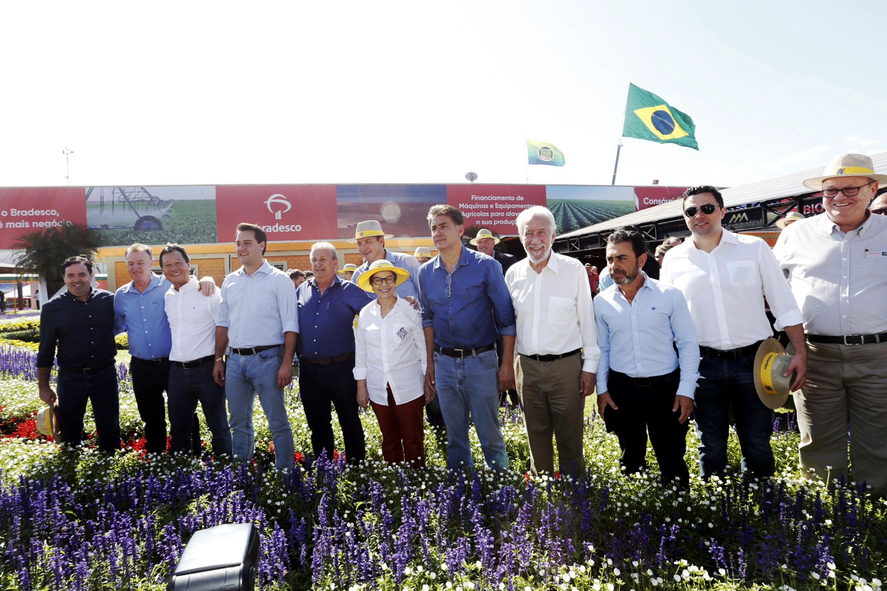 O governador Carlos Massa Ratinho Junior recebe a ministra da Agricultura, Pecuária e Abastecimento, Tereza Cristina, no Show Rural Coopavel. - Cascavel, 08/02/2019 - Foto: Arnaldo Alves/ANPr