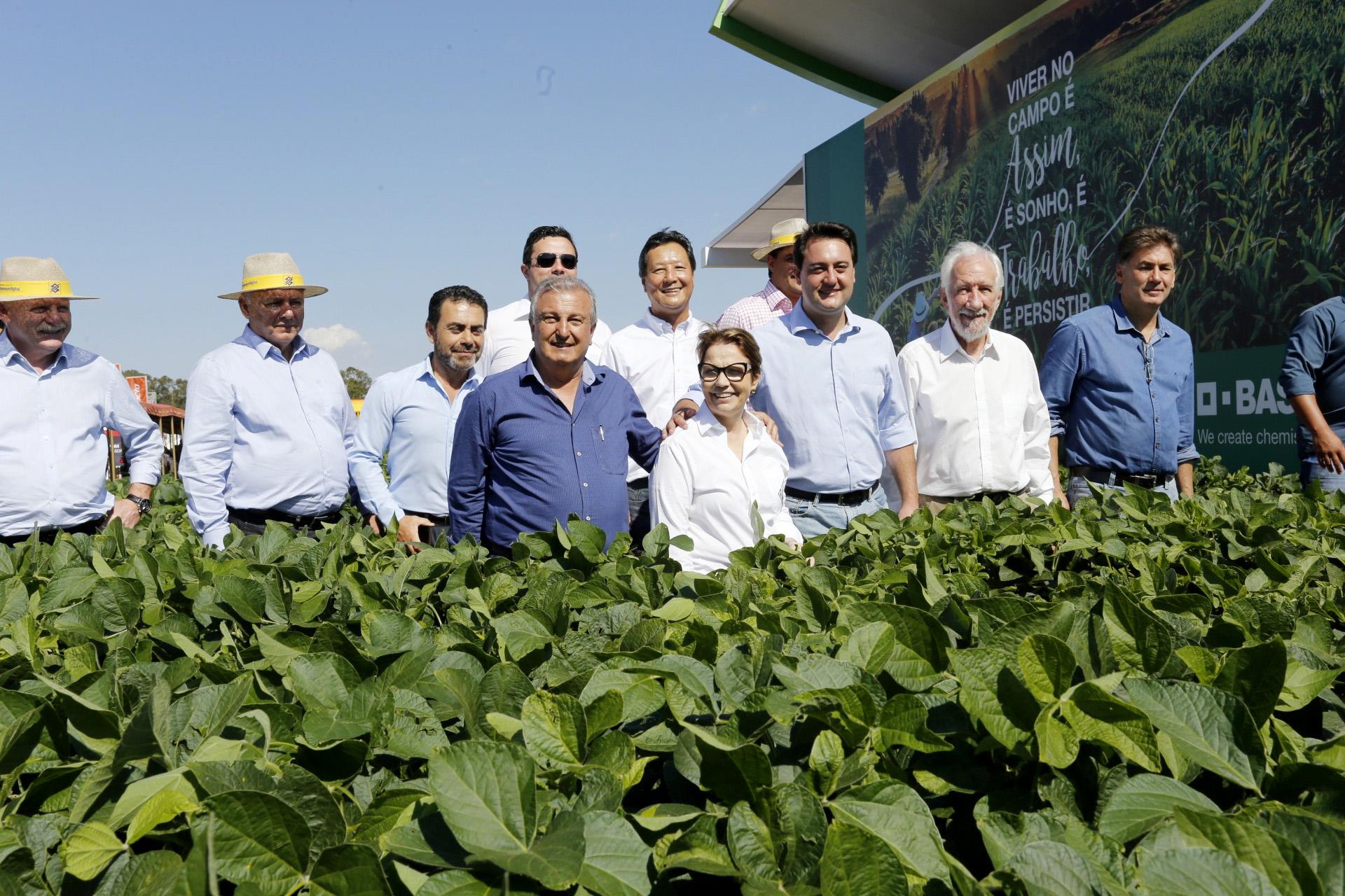 O governador Carlos Massa Ratinho Junior recebe a ministra da Agricultura, Pecuária e Abastecimento, Tereza Cristina, no Show Rural Coopavel. - Cascavel, 08/02/2019 - Foto: Arnaldo Alves/ANPr