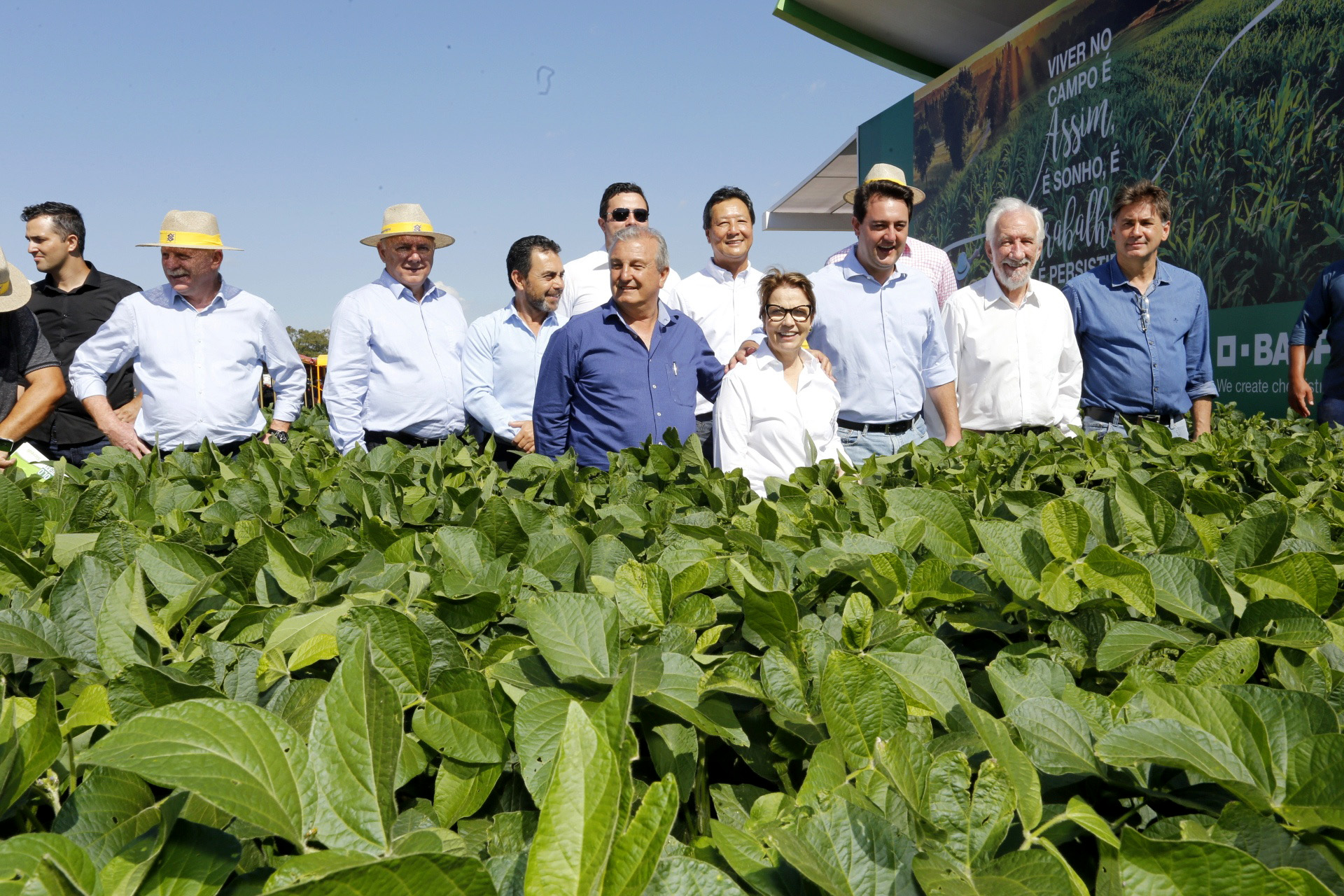 O governador Carlos Massa Ratinho Junior recebe a ministra da Agricultura, Pecuária e Abastecimento, Tereza Cristina, no Show Rural Coopavel. - Cascavel, 08/02/2019 - Foto: Arnaldo Alves/ANPr