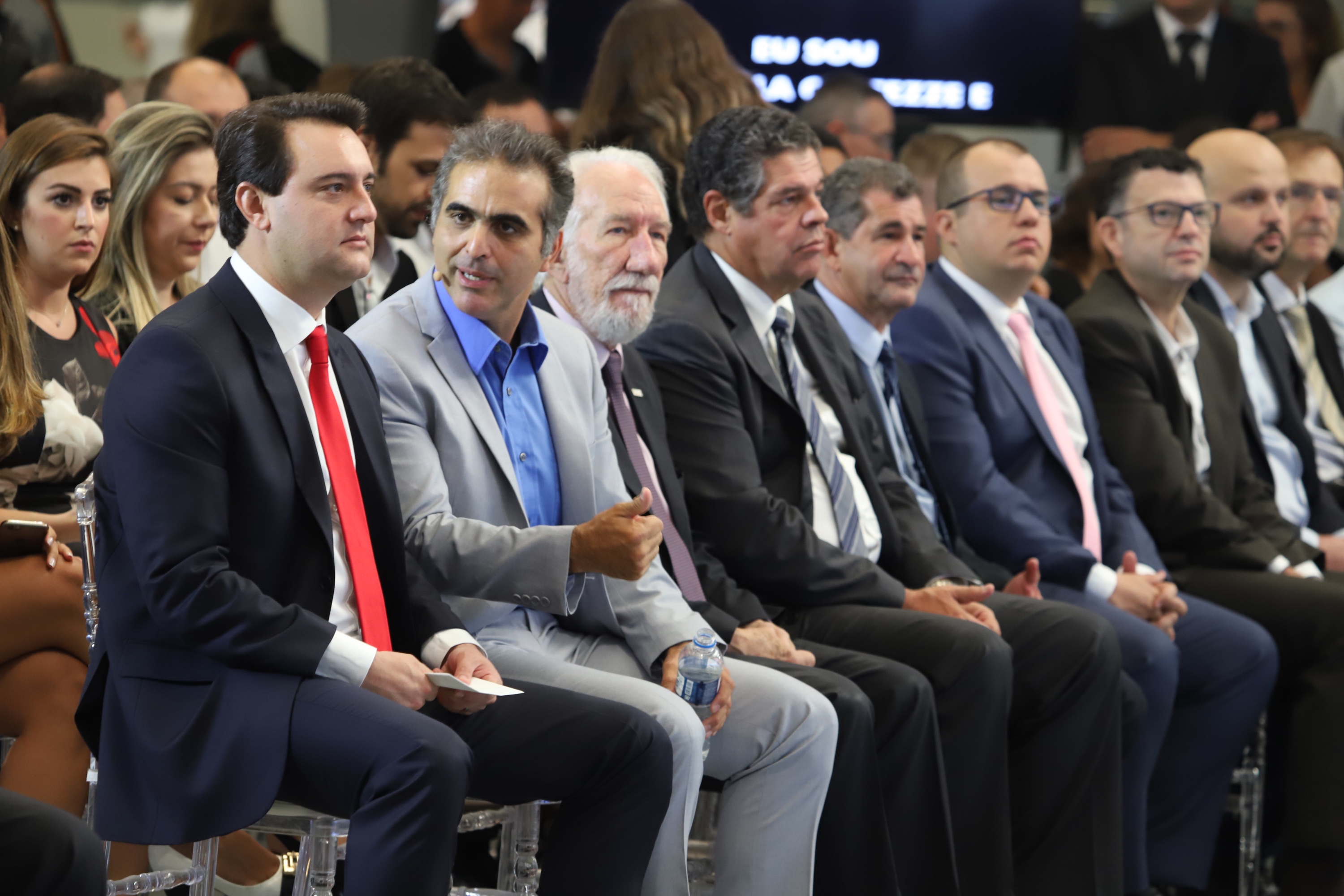 Governador Carlos Massa Ratinho Júnior participa da solenidade de comemoração de 20 anos da Volkswagen no Paraná. - São José dos Pinhais, 19/02/2019 - Foto: José Fernando Ogura/ANPr
