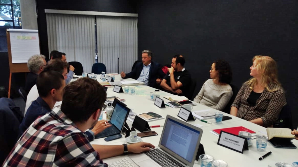 Museu Planeta Água tem primeira reunião do Conselho Consultivo. Reunião reuniu consultores para debater projeto do Museu da Água - Curitiba, 22/02/2019 - Foto: Divulgação Sanepar
