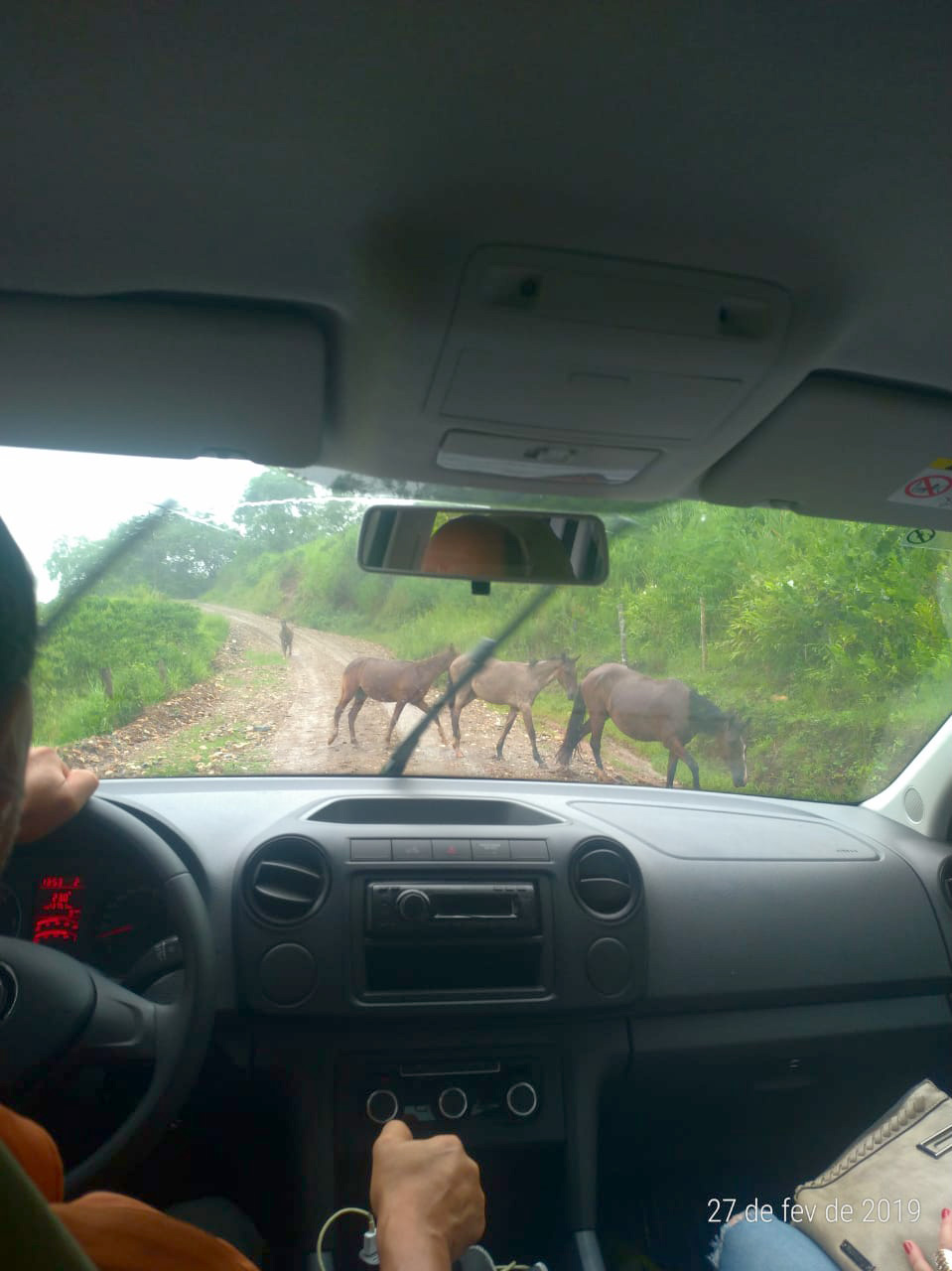 Equipe da secretaria da Saúde percorre as áreas mais remotas do município de Adrianópolis em busca de pessoas não vacinadas contra a febre amarela. Adrianópolis, 28/02/2019 - Foto: Divulgação SESA