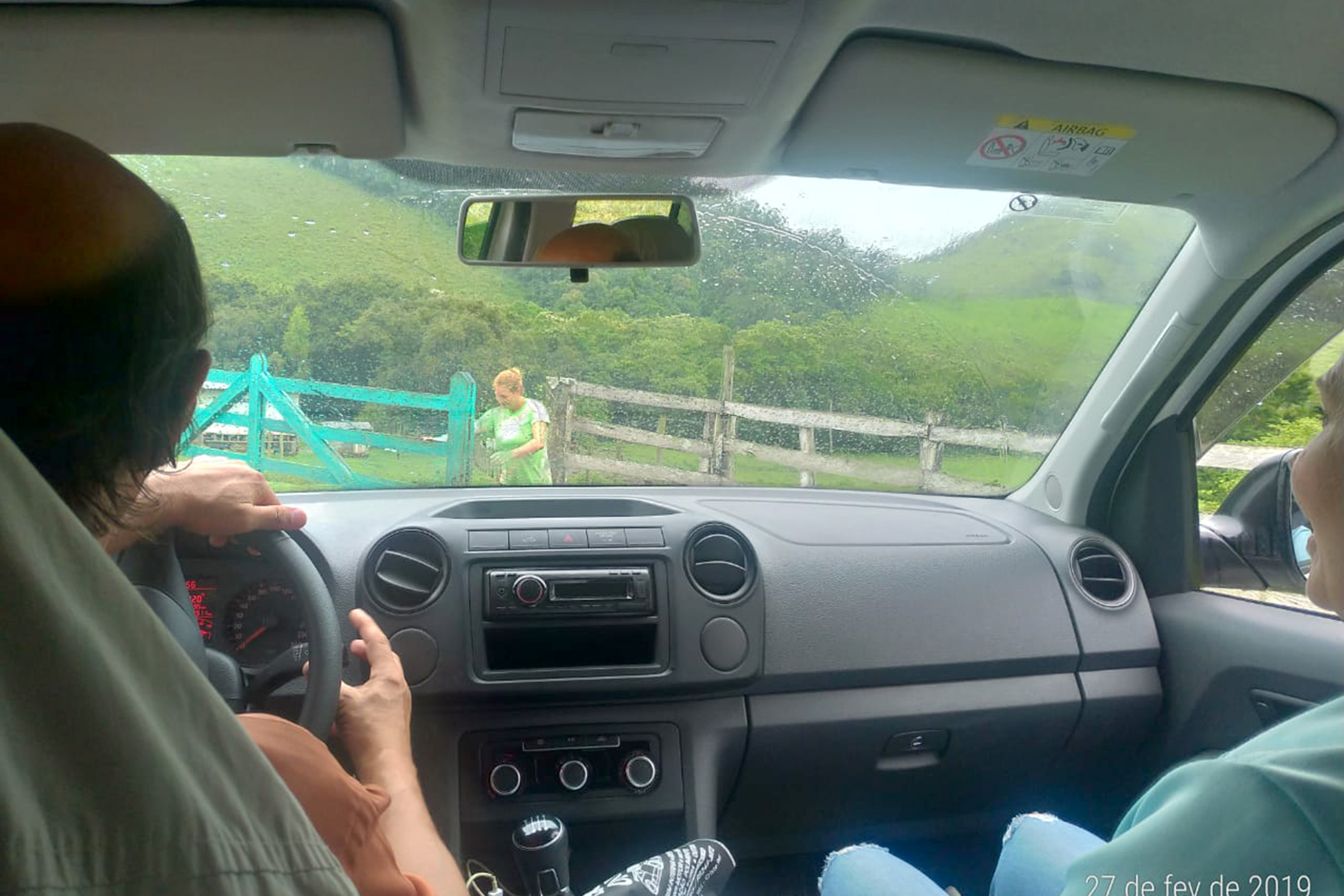 Equipe da secretaria da Saúde percorre as áreas mais remotas do município de Adrianópolis em busca de pessoas não vacinadas contra a febre amarela. Adrianópolis, 28/02/2019 - Foto: Divulgação SESA