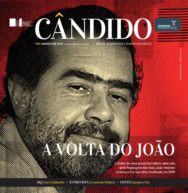 A obra do escritor paulistano João Antônio (1937-1996), autor de livros como Malaguetas, Perus e Bacanaço (1963), Abraçado ao Meu Rancor (1986) e Casa de Loucos (1976), começa a ser reeditada em 2019. - Curitiba, 08/02/2019 - Foto: Divulgação BPP