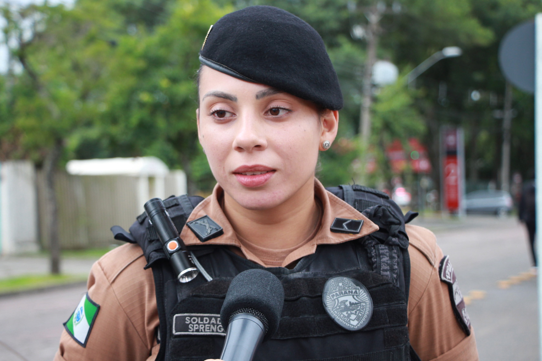 08-03-2019 Dia Internacional da Mulher 12º BPM O 12º Batalhão da Polícia Militar do Paraná decidiu manter o efetivo que atende a área central de Curitiba exclusivamente feminino, nesta sexta-feira, 8 de Março