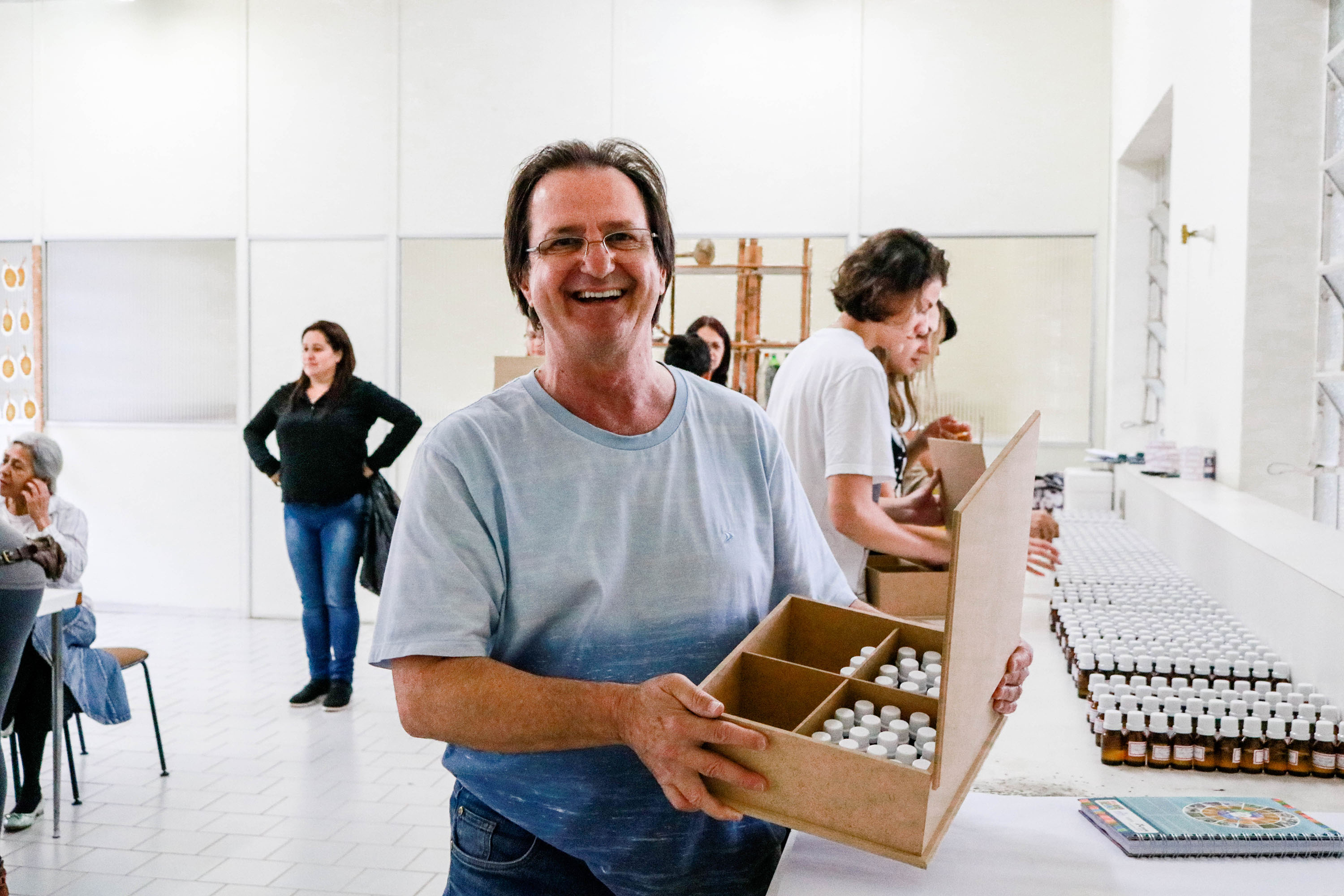 O Centro Paranaense de Referência em Agroecologia promove, nesta quarta (13) e quinta-feira (14), o primeiro módulo do curso de Homeopatia na Agroecologia 2019. Em sua quarta edição, o curso é resultado de uma parceria com o Instituto Paranaense de Assistência Técnica e Extensão Rural (Emater) e a Associação para o Desenvolvimento da Agroecologia (AOPA). - Curitiba, 11/03/2019 - Foto: Divulgação CPRA/SEAB