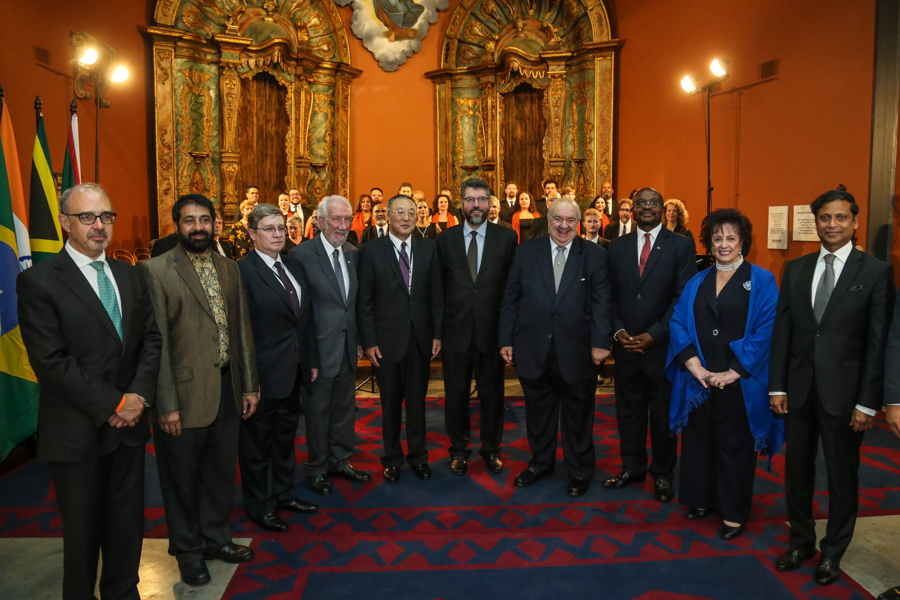 O vice governador Darci Piana no Memorial de Curitiba durante a abertura da 1ª Reunião do Grupo BRICS 2019, grupo econômico formado por autoridades do Brasil, Rússia, Índia, China e África do Sul para debater questões econômicas relacionadas aos países. Curitiba, 13/03/2019 - Foto: Geraldo Bubniak/ANPr