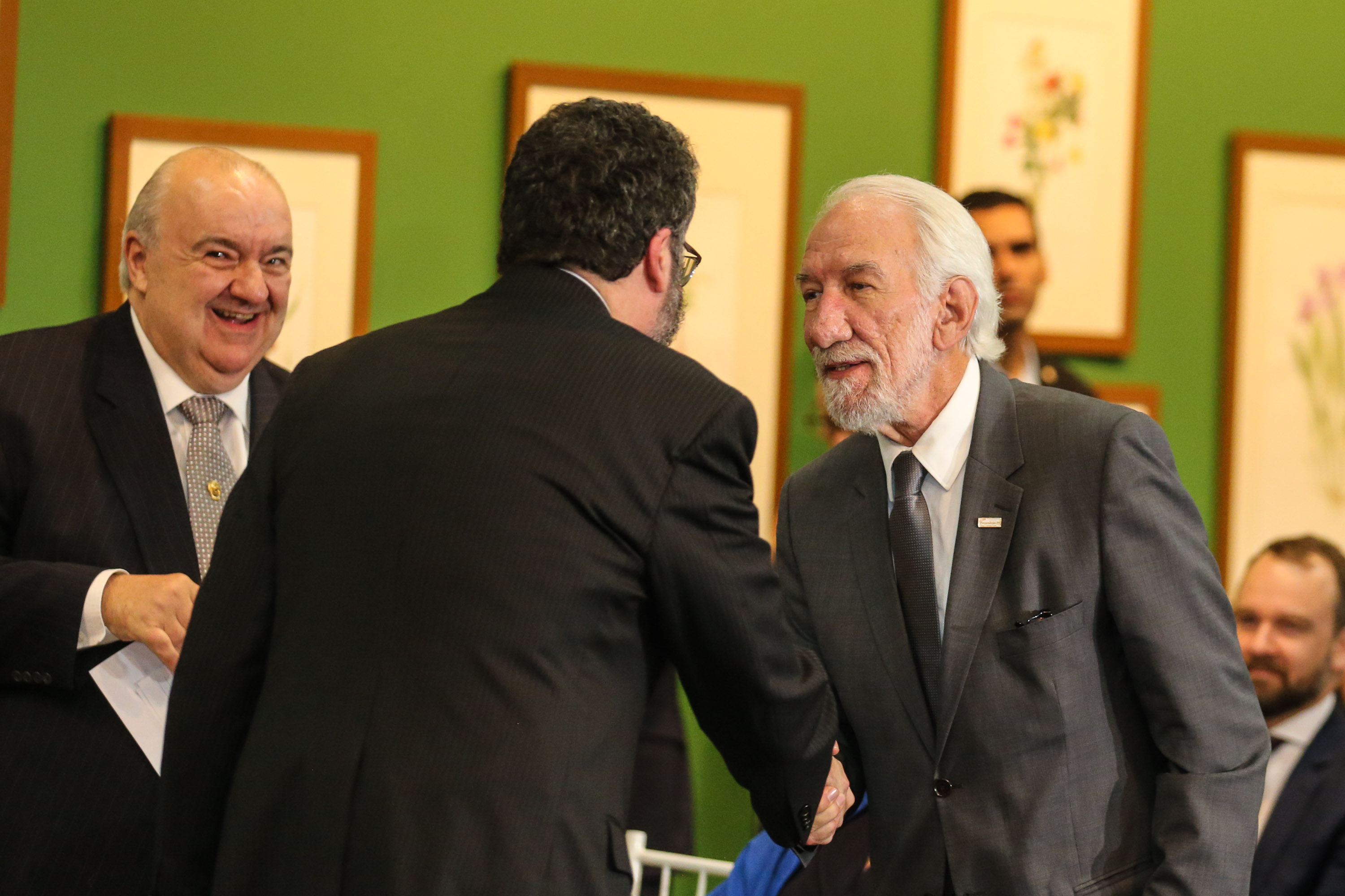 O vice governador Darci Piana no Memorial de Curitiba durante a abertura da 1ª Reunião do Grupo BRICS 2019, grupo econômico formado por autoridades do Brasil, Rússia, Índia, China e África do Sul para debater questões econômicas relacionadas aos países. Curitiba, 13/03/2019 - Foto: Geraldo Bubniak/ANPr