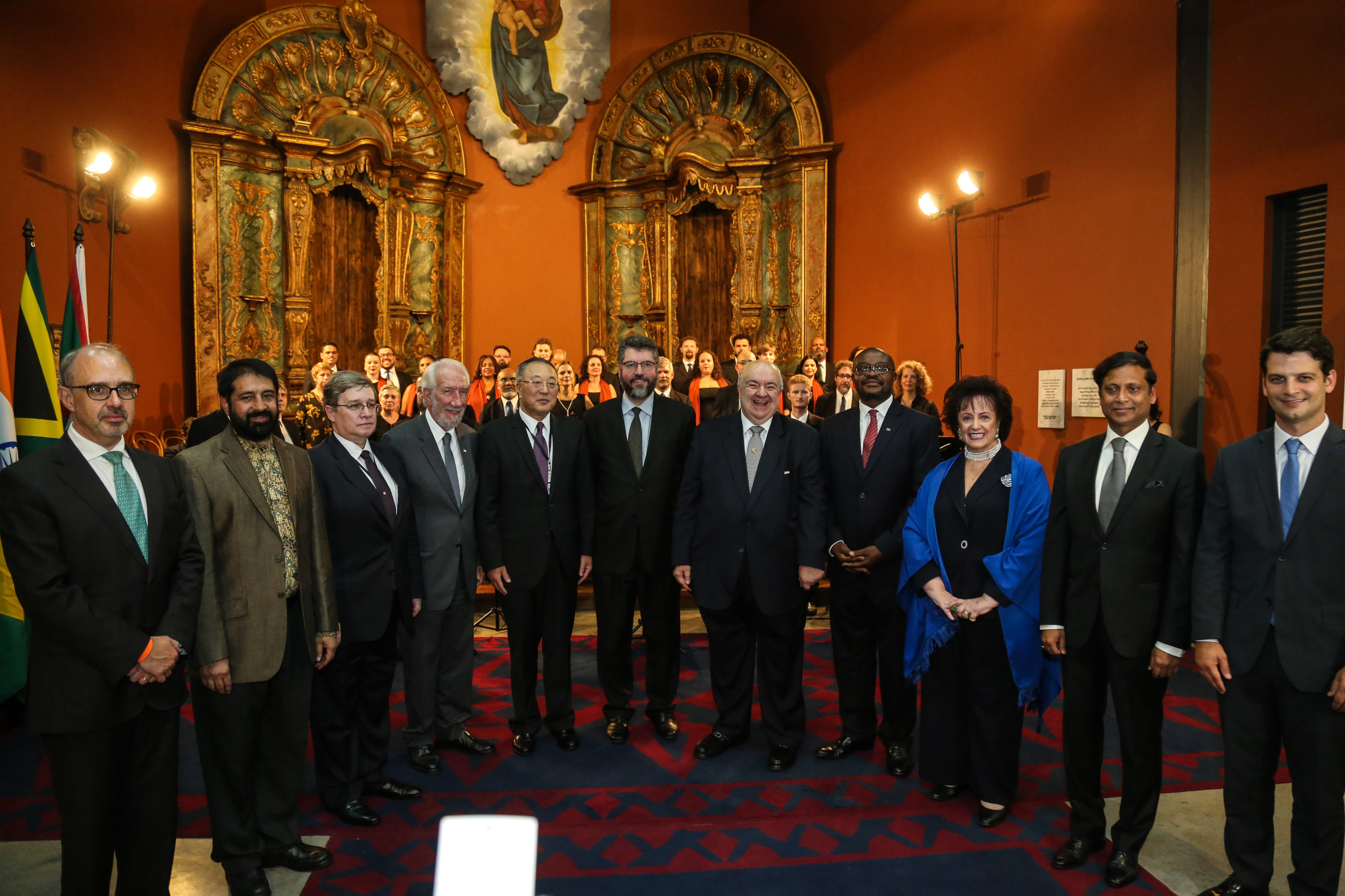 O vice governador Darci Piana no Memorial de Curitiba durante a abertura da 1ª Reunião do Grupo BRICS 2019, grupo econômico formado por autoridades do Brasil, Rússia, Índia, China e África do Sul para debater questões econômicas relacionadas aos países. Curitiba, 13/03/2019 - Foto: Geraldo Bubniak/ANPr