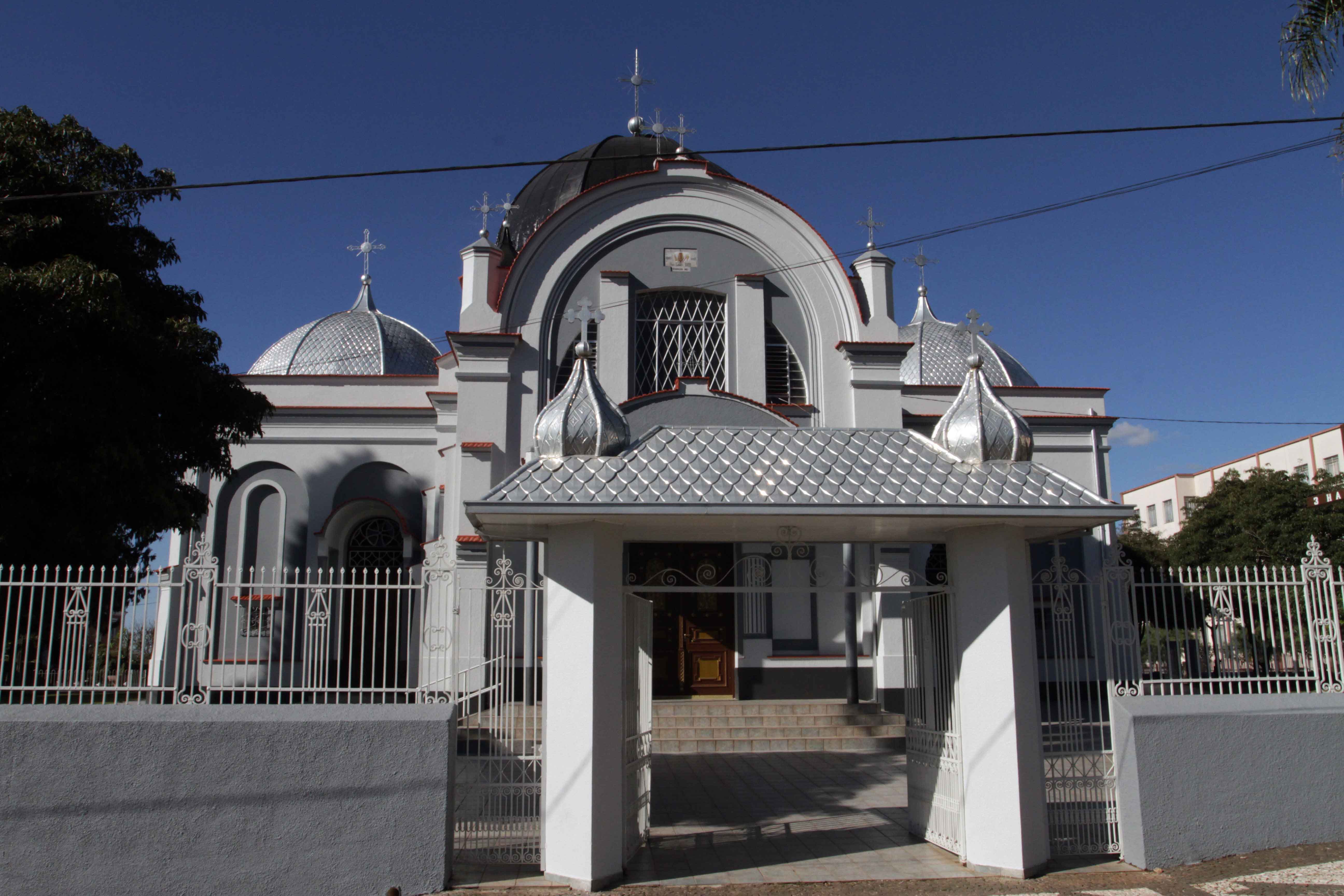 Na igreja de São Josafat, tombada pelo Estado, a celebração litúrgica ainda segue o Rito Oriental Ucraíno-Católico.Prudentópolis. Foto: Arnaldo Alves/ANPr
