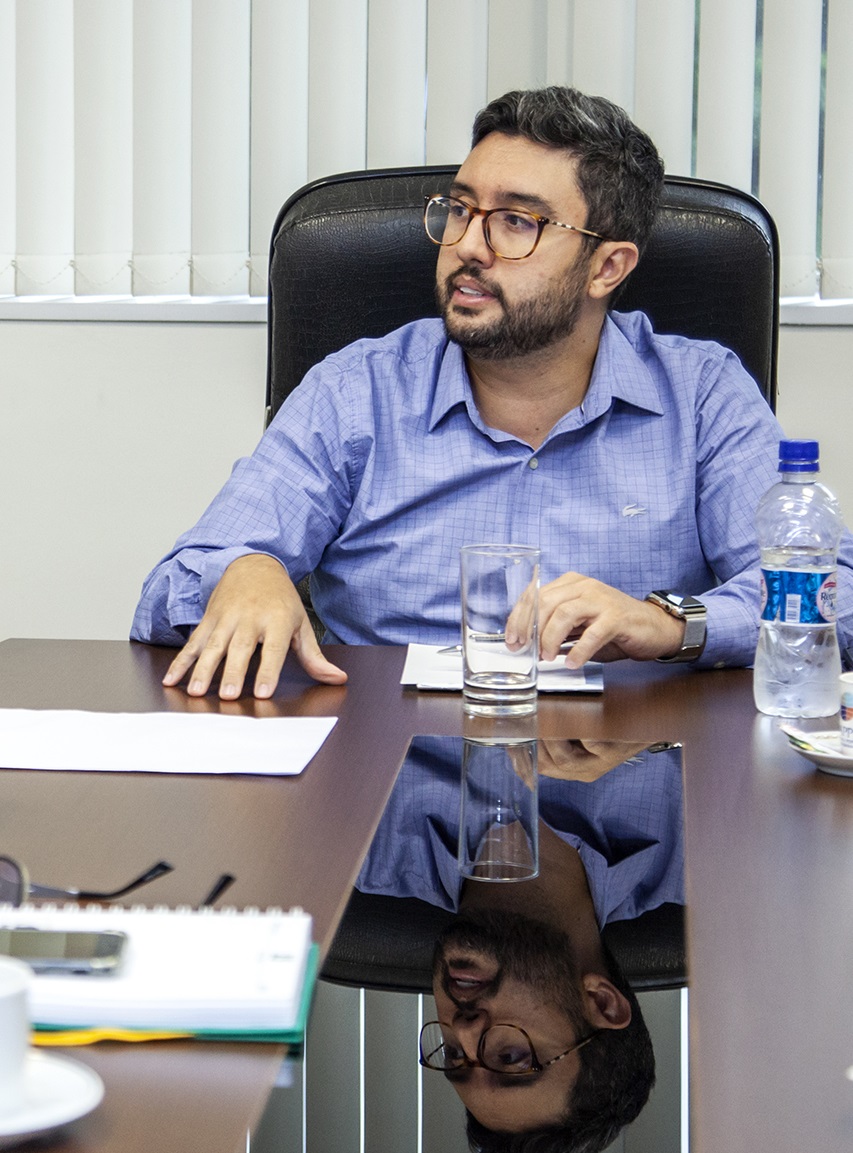 O Porto de Paranaguá comemora seu 84º aniversário no próximo domingo (17), mantendo o desempenho que o coloca entre os portos mais importantes da América Latina e o segundo maior porto do Brasil. Na foto, Luiz Fernando Garcia, diretor-presidente da Administração dos Portos de Paranaguá e Antonina ( APPA) - Paranaguá, 15/03/2019 - Foto: Claudio Neves/APPA