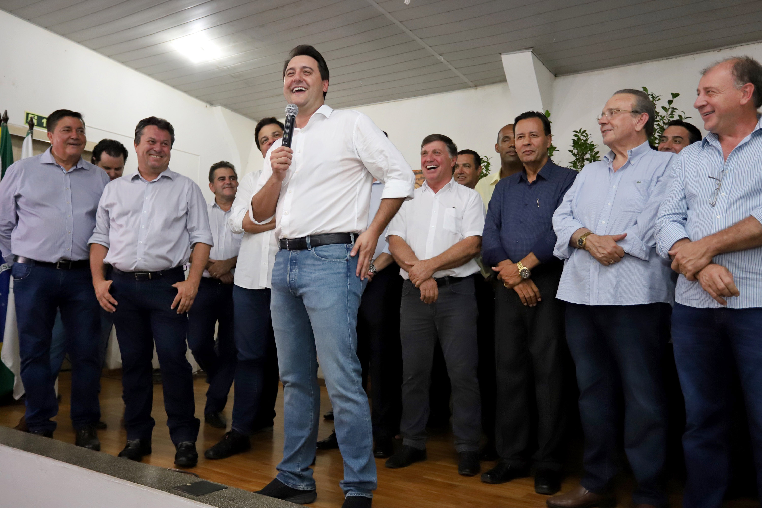 Governador Carlos Massa Ratinho Junior visita a Expo Umuarama e anuncia recursos para investimentos em infraestrutura e melhoria urbana no município. - Umuarama, 15/03/2019 - Foto: José Fernando Ogura/ANPr