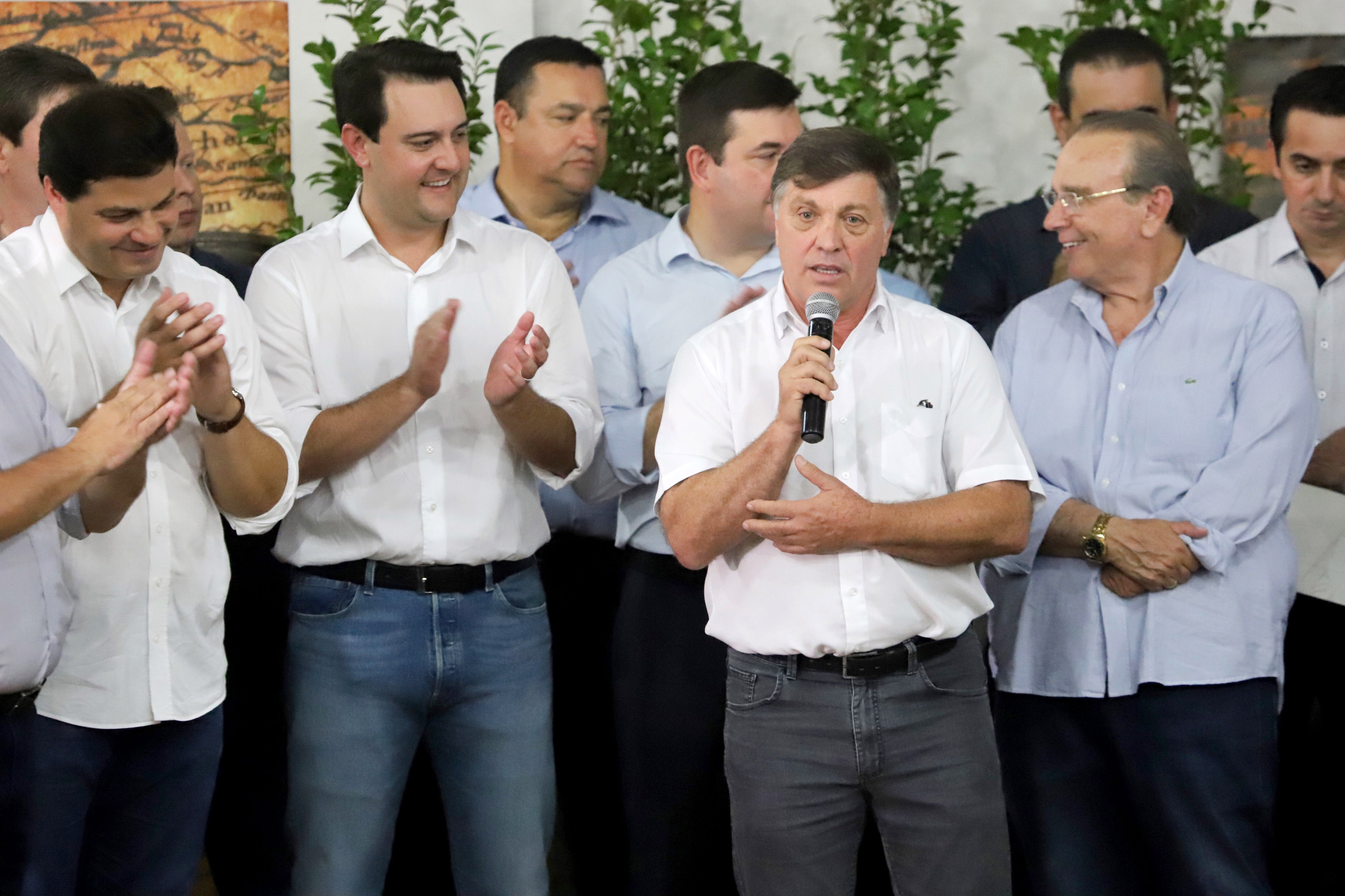 Governador Carlos Massa Ratinho Junior visita a Expo Umuarama e anuncia recursos para investimentos em infraestrutura e melhoria urbana no município. - Umuarama, 15/03/2019 - Foto: José Fernando Ogura/ANPr