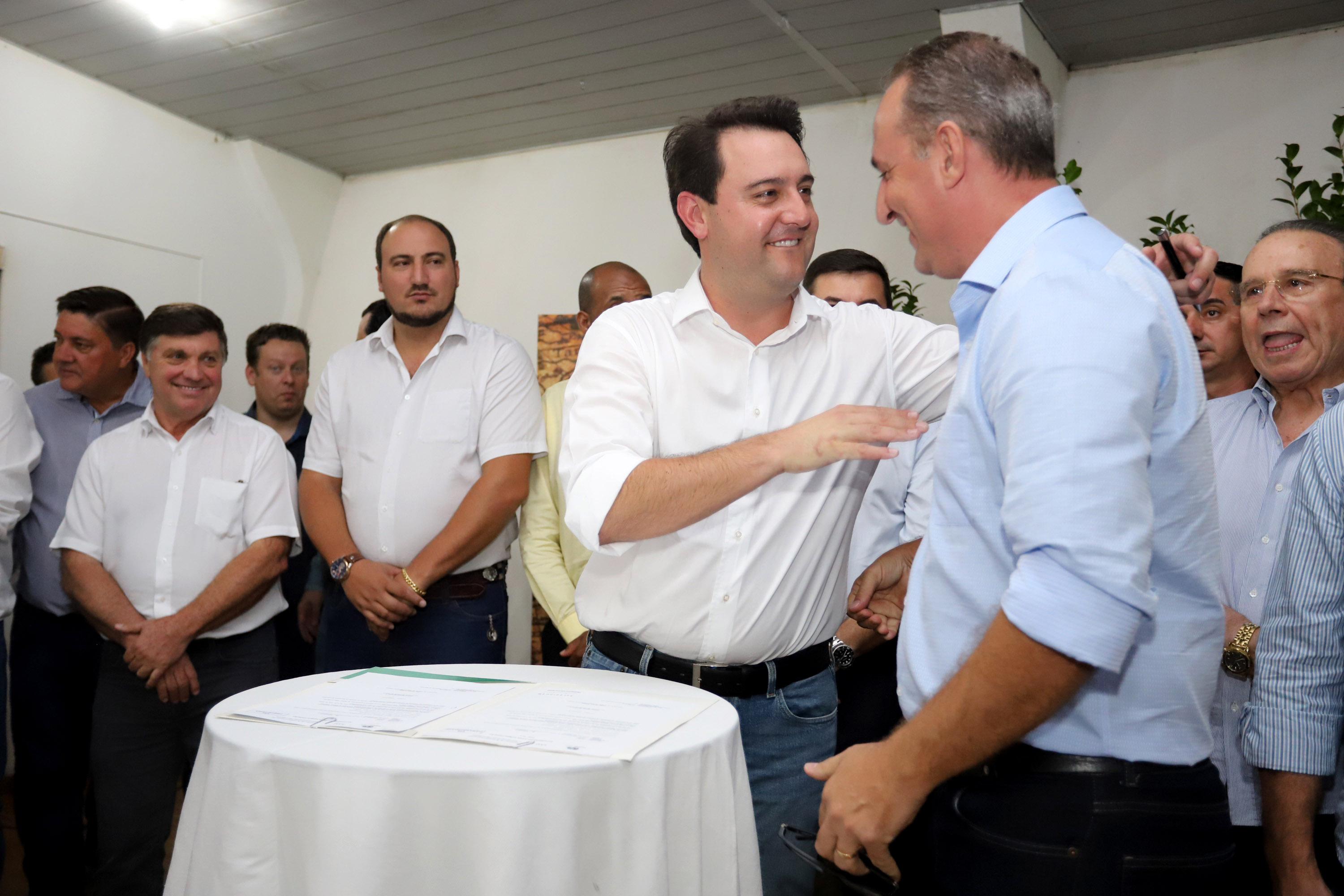 Governador Carlos Massa Ratinho Junior visita a Expo Umuarama e anuncia recursos para investimentos em infraestrutura e melhoria urbana no município. - Umuarama, 15/03/2019 - Foto: José Fernando Ogura/ANPr