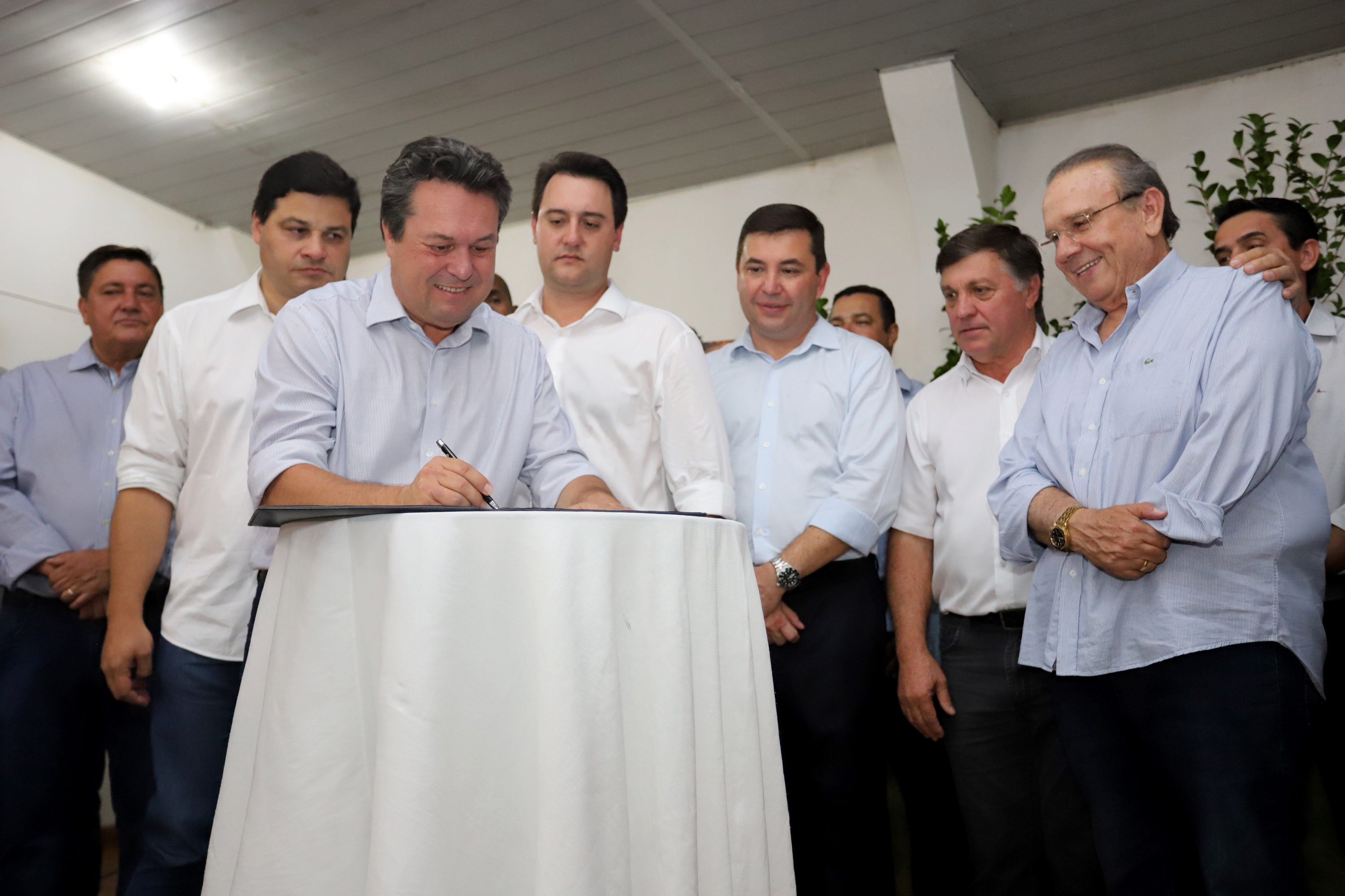 Governador Carlos Massa Ratinho Junior visita a Expo Umuarama e anuncia recursos para investimentos em infraestrutura e melhoria urbana no município. - Umuarama, 15/03/2019 - Foto: José Fernando Ogura/ANPr