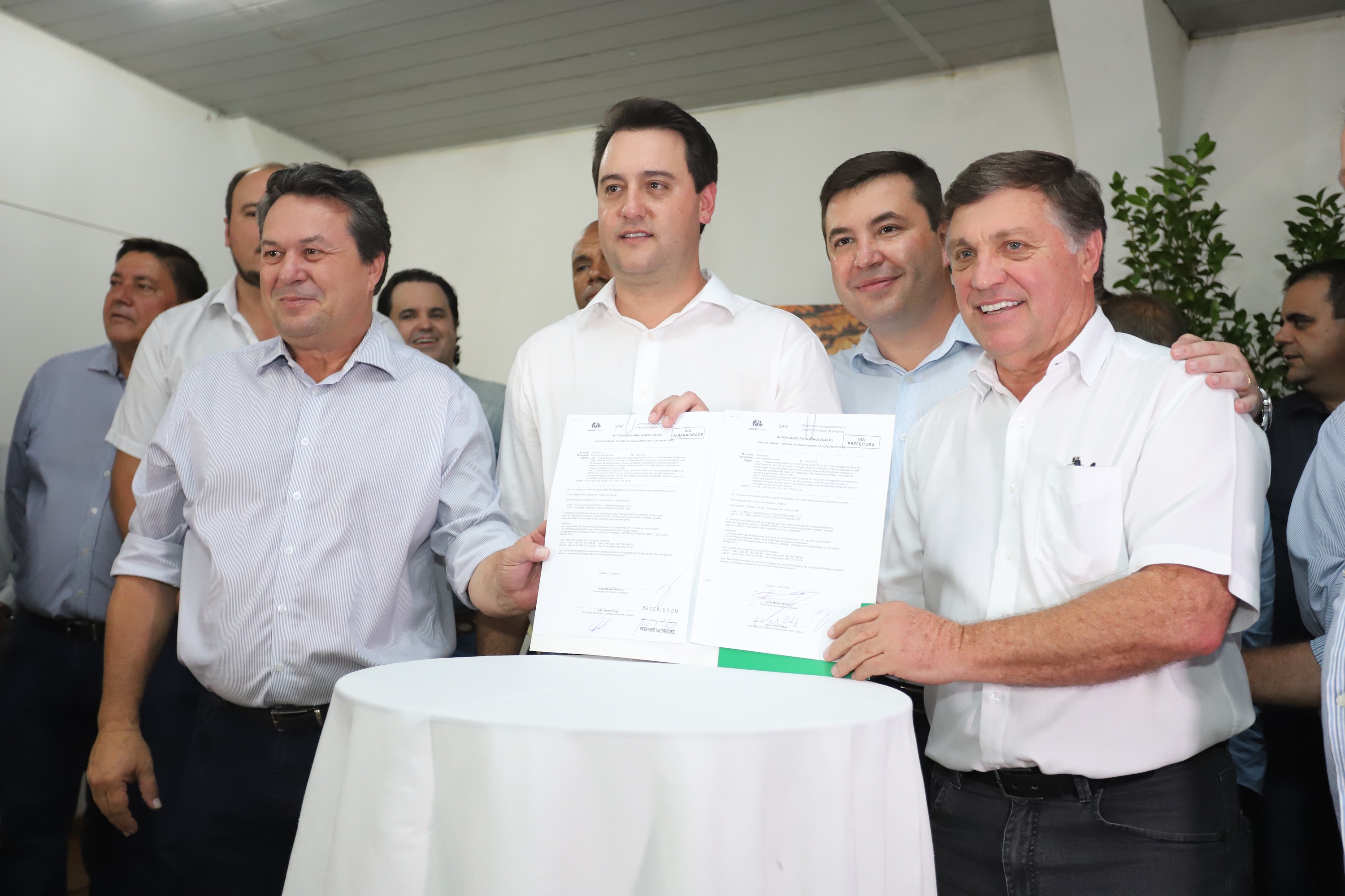 Governador Carlos Massa Ratinho Junior visita a Expo Umuarama e anuncia recursos para investimentos em infraestrutura e melhoria urbana no município. - Umuarama, 15/03/2019 - Foto: José Fernando Ogura/ANPr
