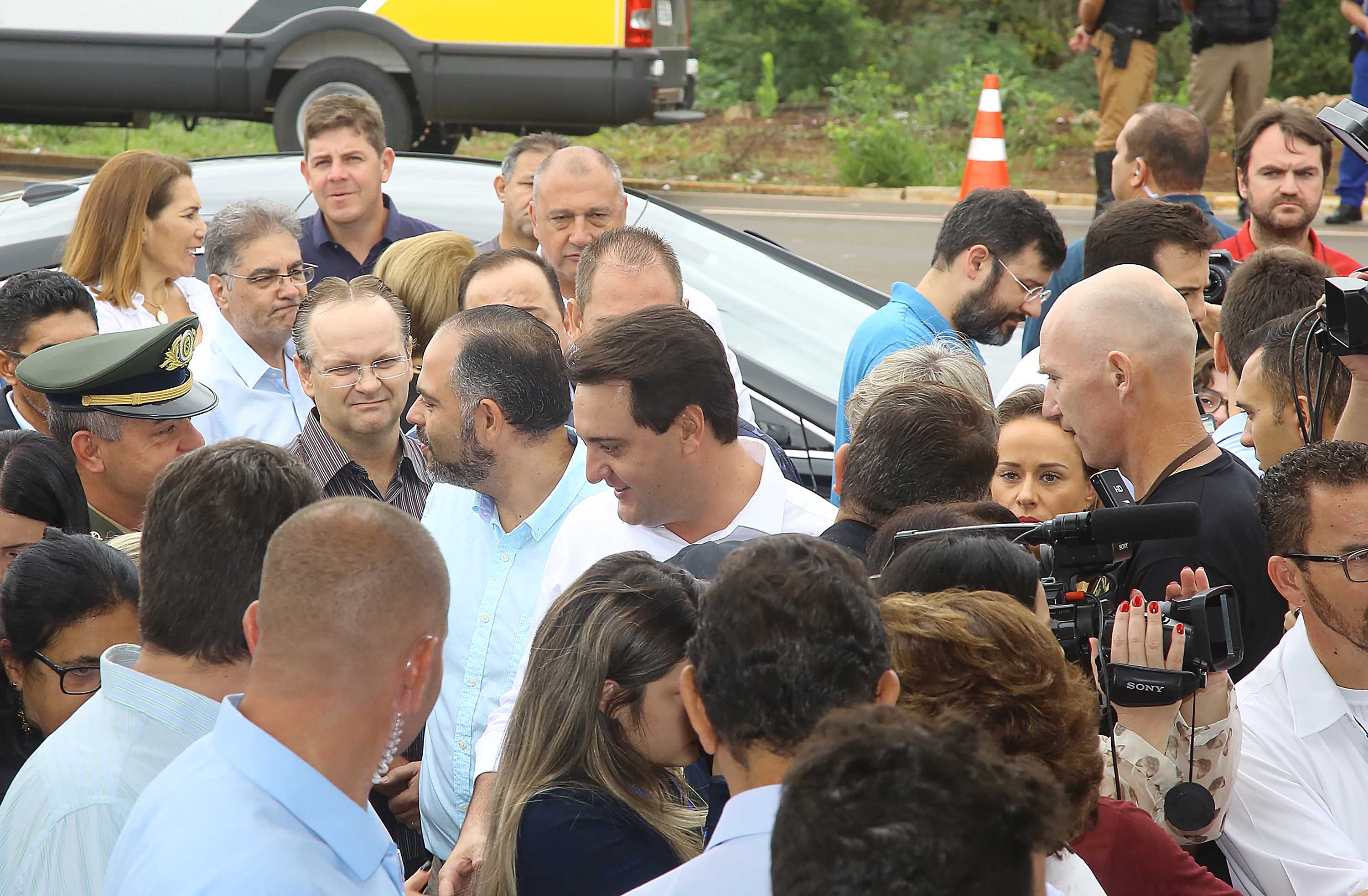 Governador Carlos Massa Ratinho Júnior inaugura em Guarapuava a nova sede do Colégio Estadual Leni Marlene Jacob - Guarapuava, 04/04/2019 - Foto: Jaelson Lucas/ANPr