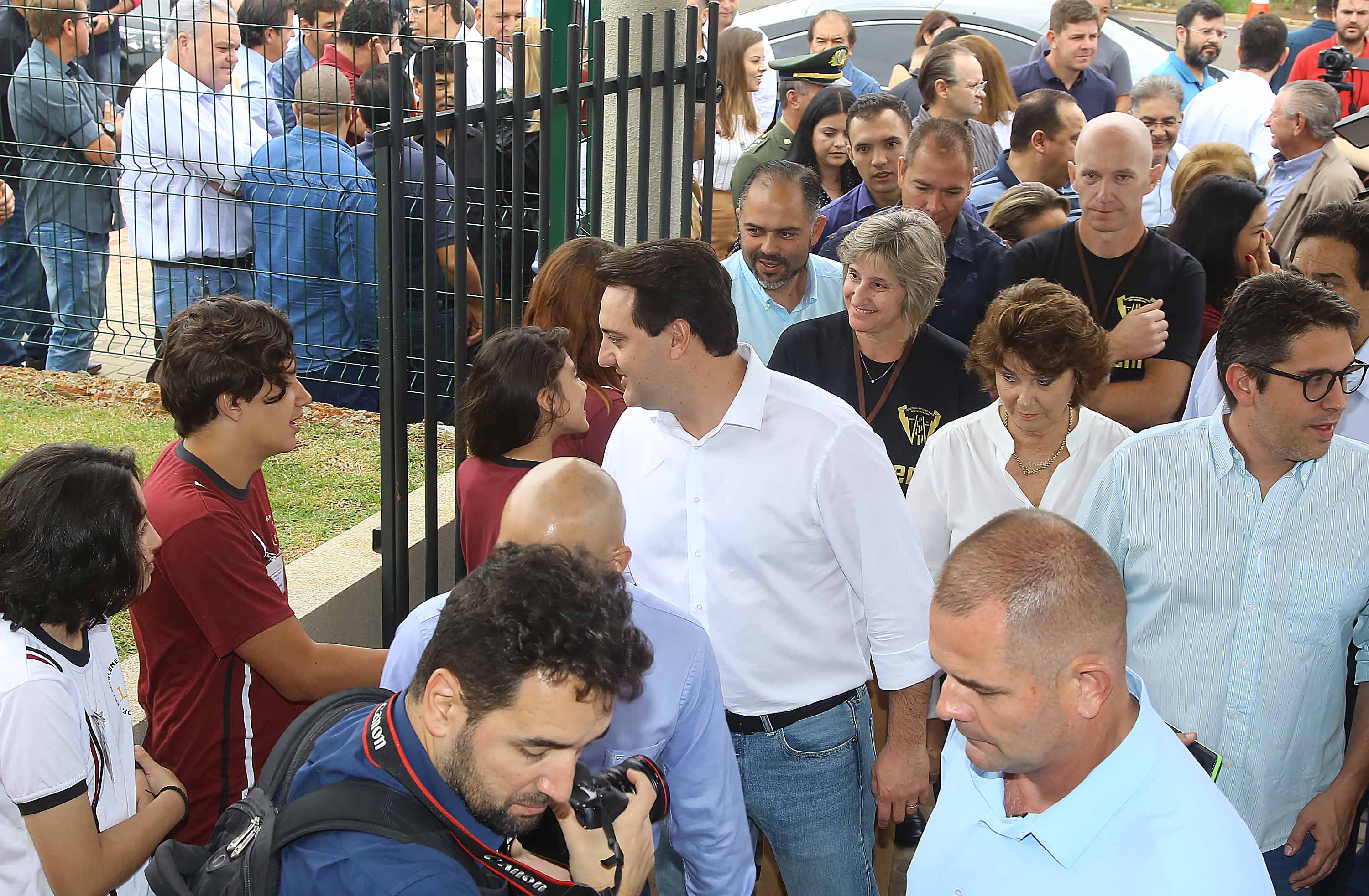Governador Carlos Massa Ratinho Júnior inaugura em Guarapuava a nova sede do Colégio Estadual Leni Marlene Jacob - Guarapuava, 04/04/2019 - Foto: Jaelson Lucas/ANPr