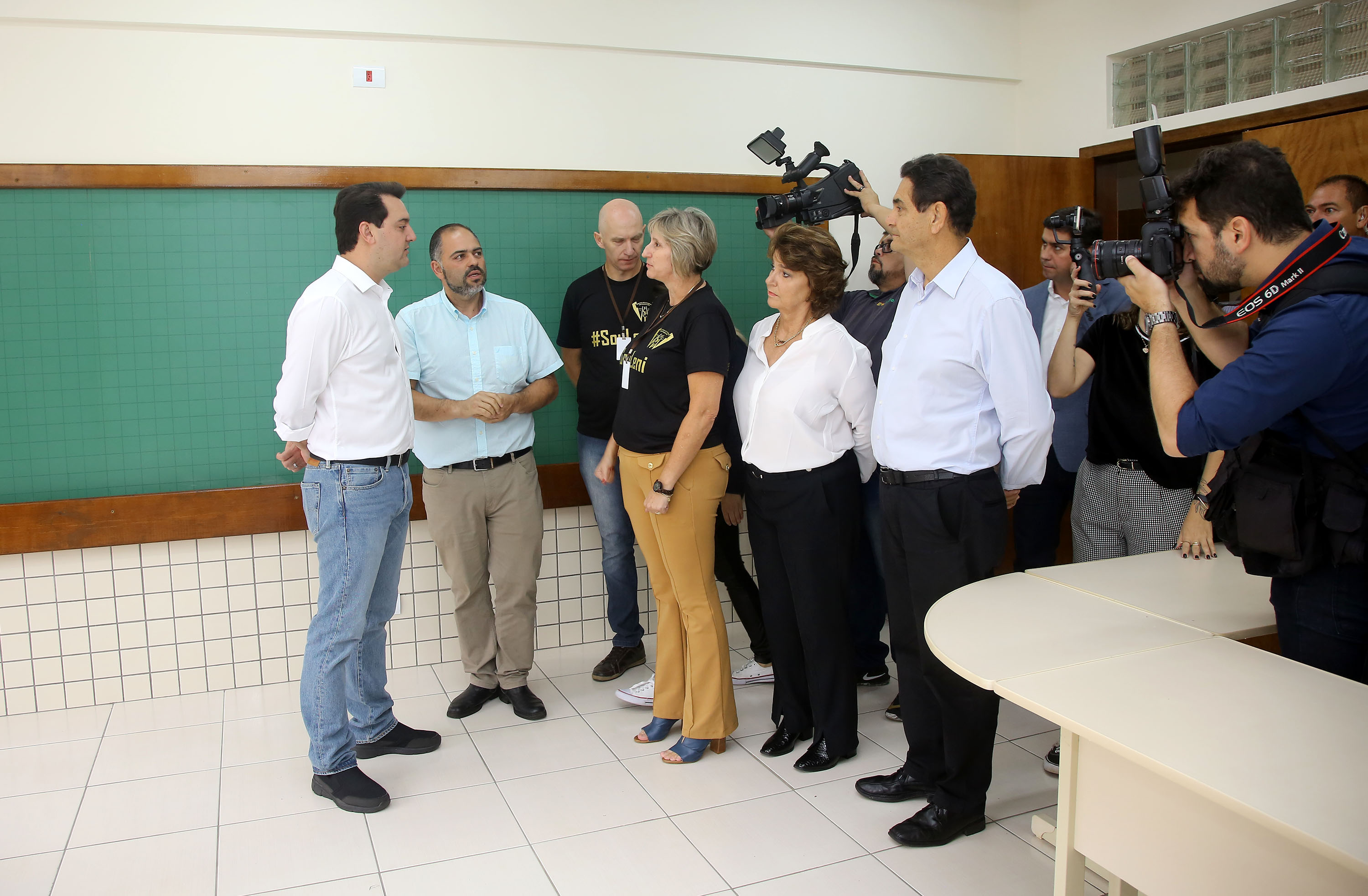 Governador Carlos Massa Ratinho Júnior inaugura em Guarapuava a nova sede do Colégio Estadual Leni Marlene Jacob - Guarapuava, 04/04/2019 - Foto: Jaelson Lucas/ANPr