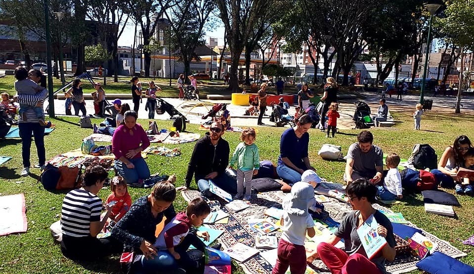 Biblioteca organiza mais um Piquenique Literário. Foto: BPP