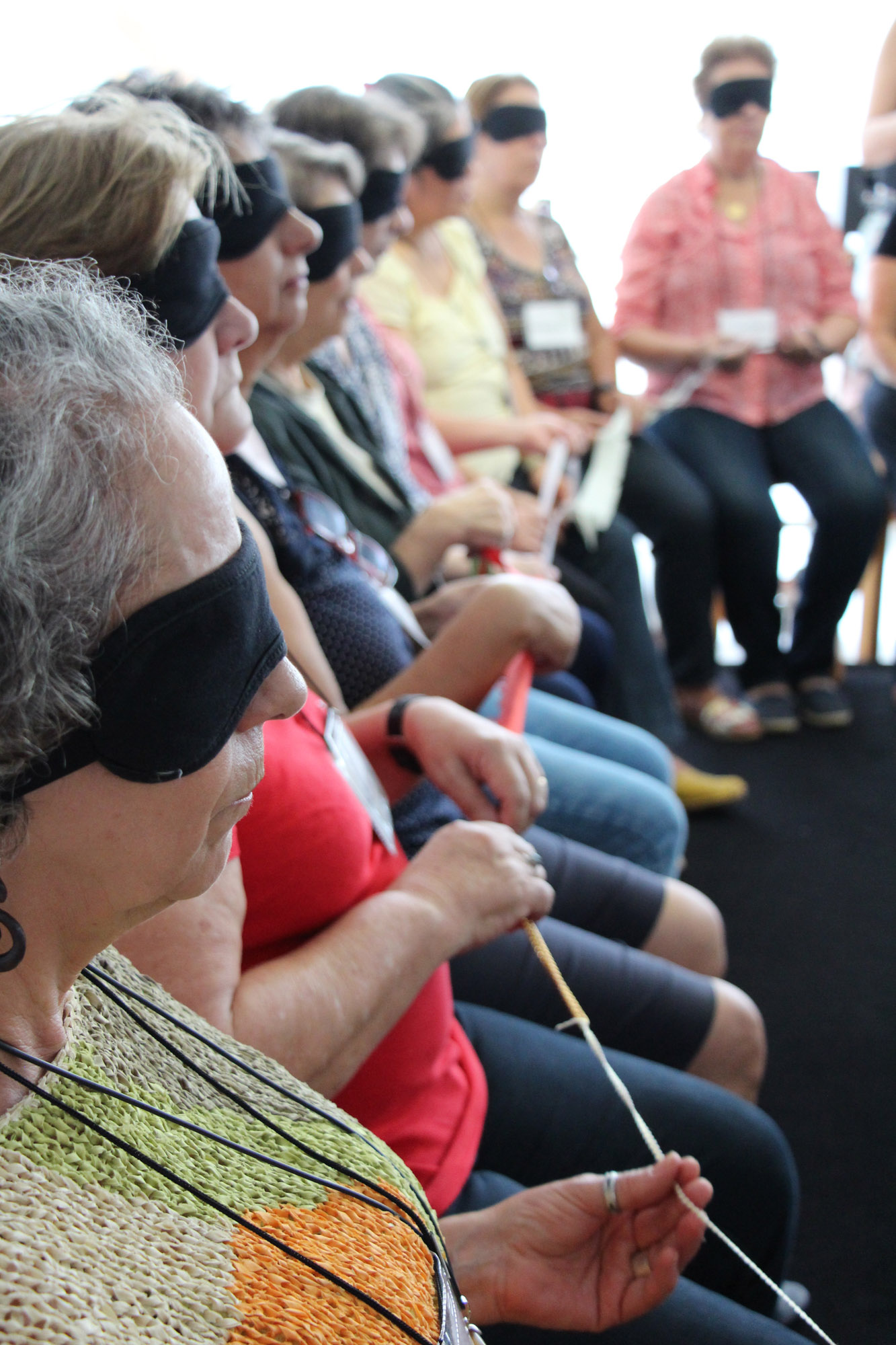 Para este fim de semana, o Museu Oscar Niemeyer (MON) preparou uma oficina dedicada àqueles que têm interesse em aprender a técnica de pintura com tintas naturais.  -  Curitiba, 14/06/2019  -  Foto: Maita Franco/MON