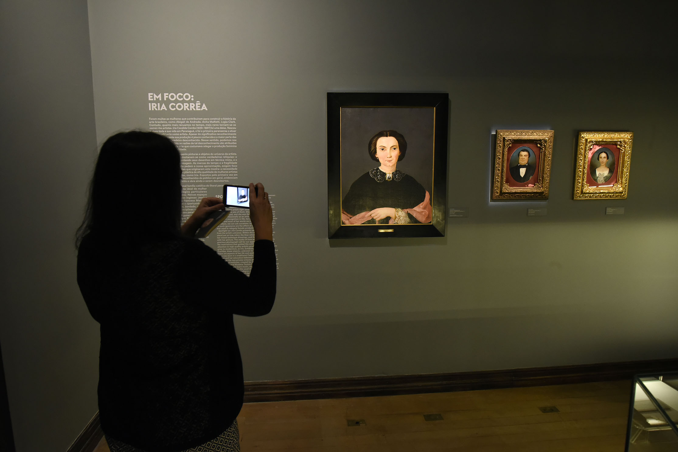 O Museu Paranaense (MP) abre a exposição individual da artista Iria Corrêa, precursora das artes visuais no Paraná.Curitiba, 27 de março de 2019.Foto: Kraw Penas/SEEC