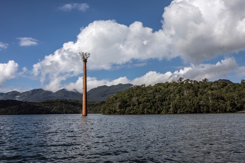 Barragem Piraquara l, Mananciais da Serra. Piraquara, 6/07/2017.Foto: Maurilio Cheli/Arquivo Sanepar